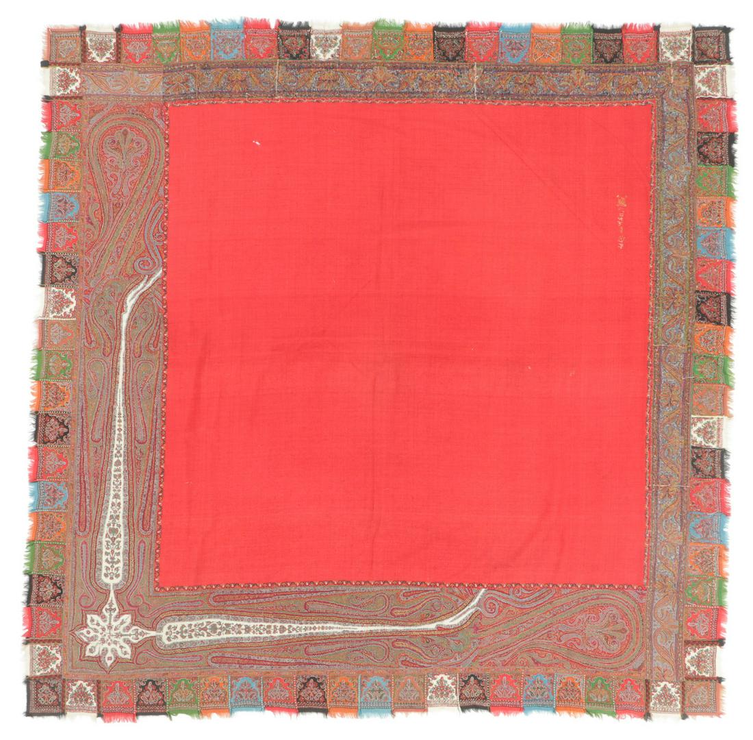 19th C. Kashmir Shawl, India (1 of 4)