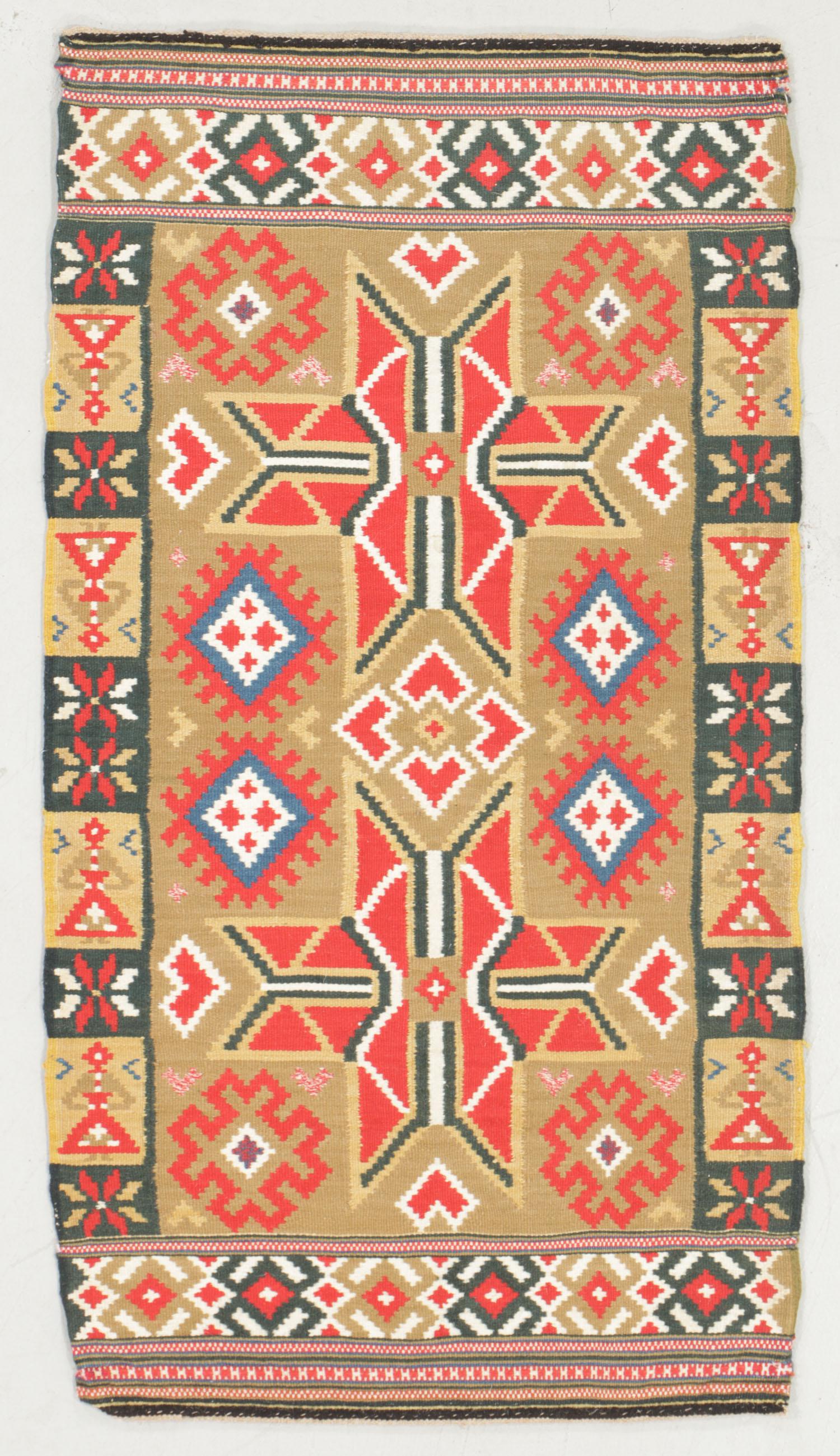 Swedish Rollakan Flatweave, Circa 1820 (1 of 6)