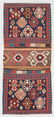 Fine Shahsavan Kilim Khorjin, Late 19th C.