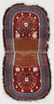 Antique Tibetan Saddle Rug, Tibet, Late 19th c