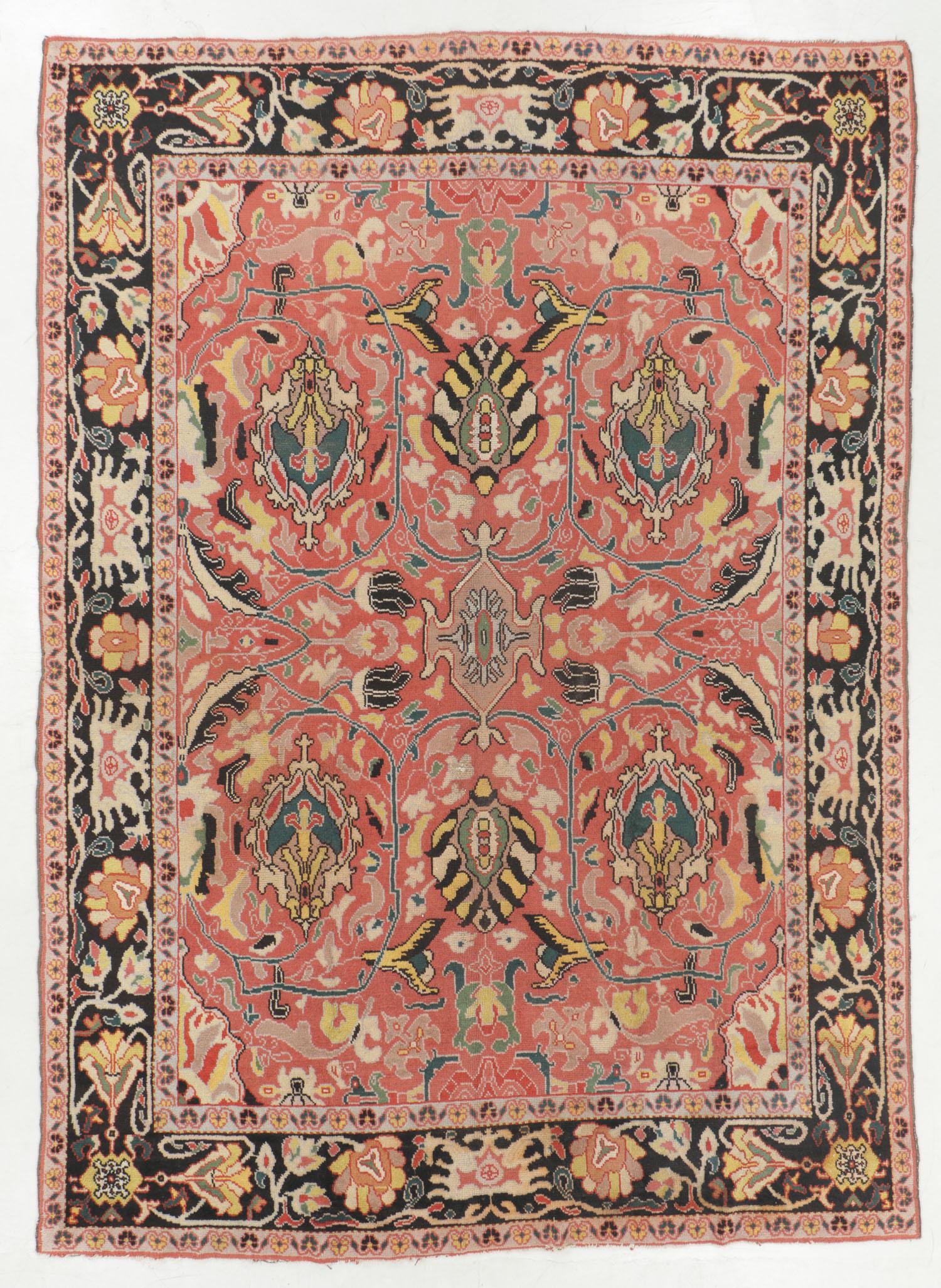 Antique Arts & Crafts Rug, Eastern Europe: 8'6'' x (1 of 6)