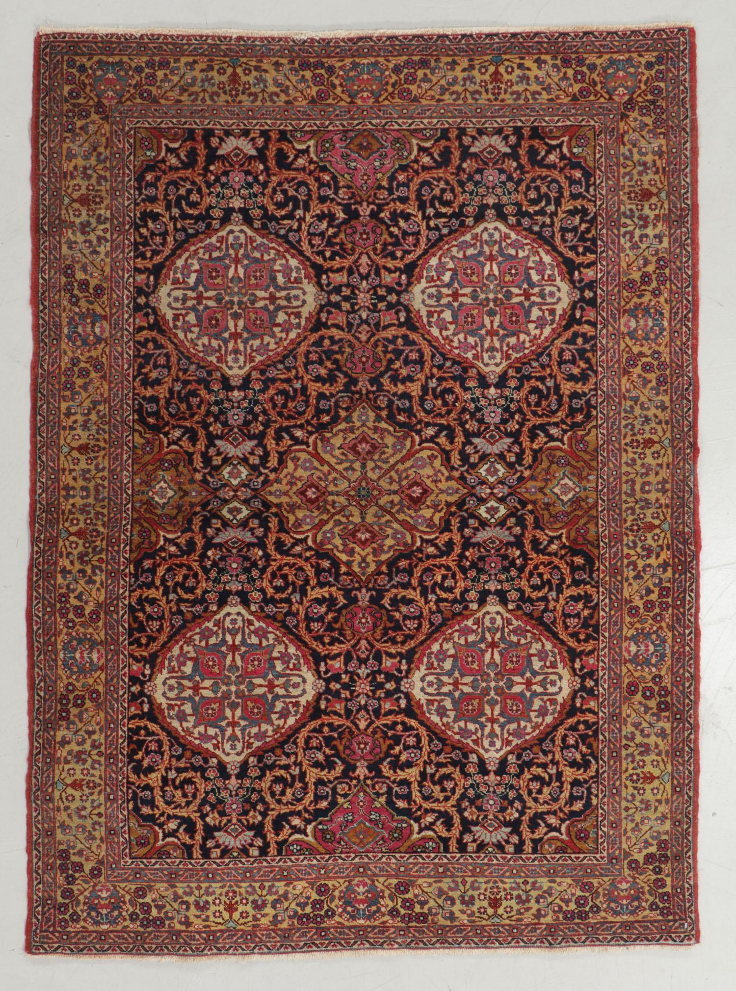 Antique Meshed Rug, Possibly Emogli, Persia: 4'6'' x (1 of 6)