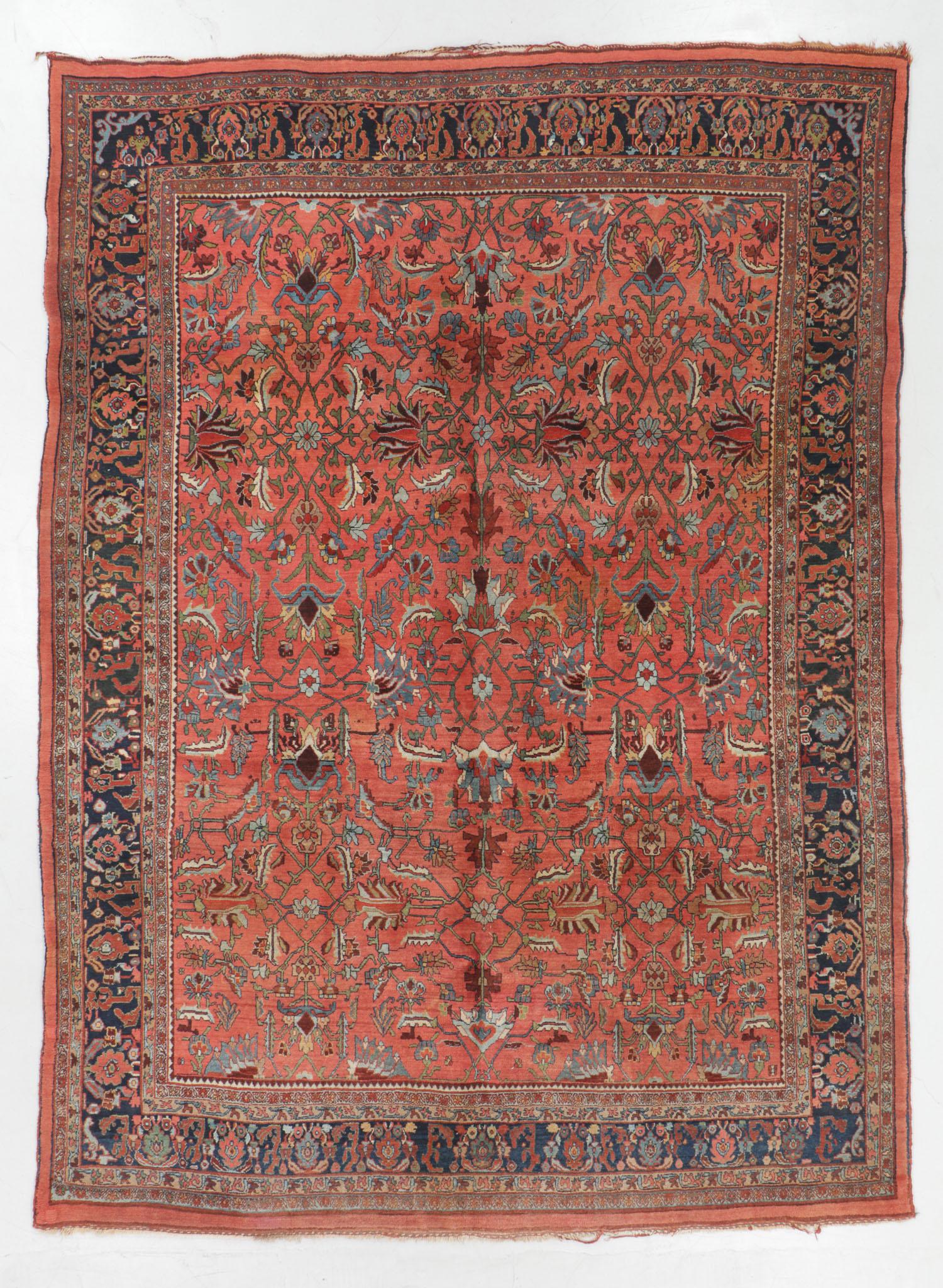 Antique Bidjar Rug, Persia: 8'4'' x 11'5'' (1 of 6)