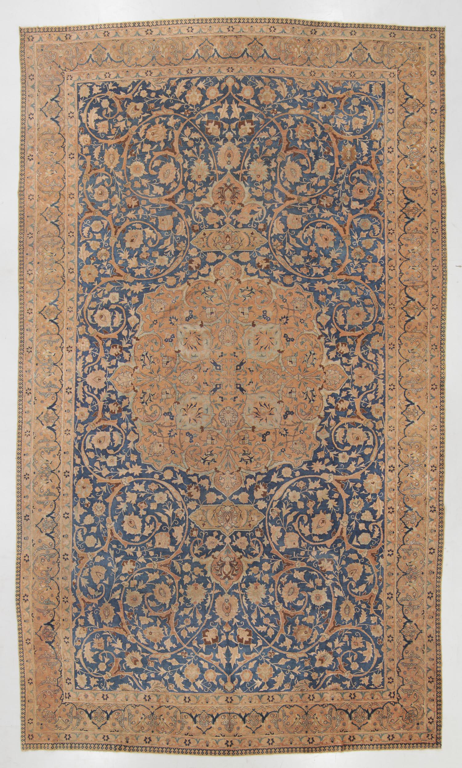 Mansion Size Antique Tabriz Rug, Persia: 12'5'' x (1 of 5)