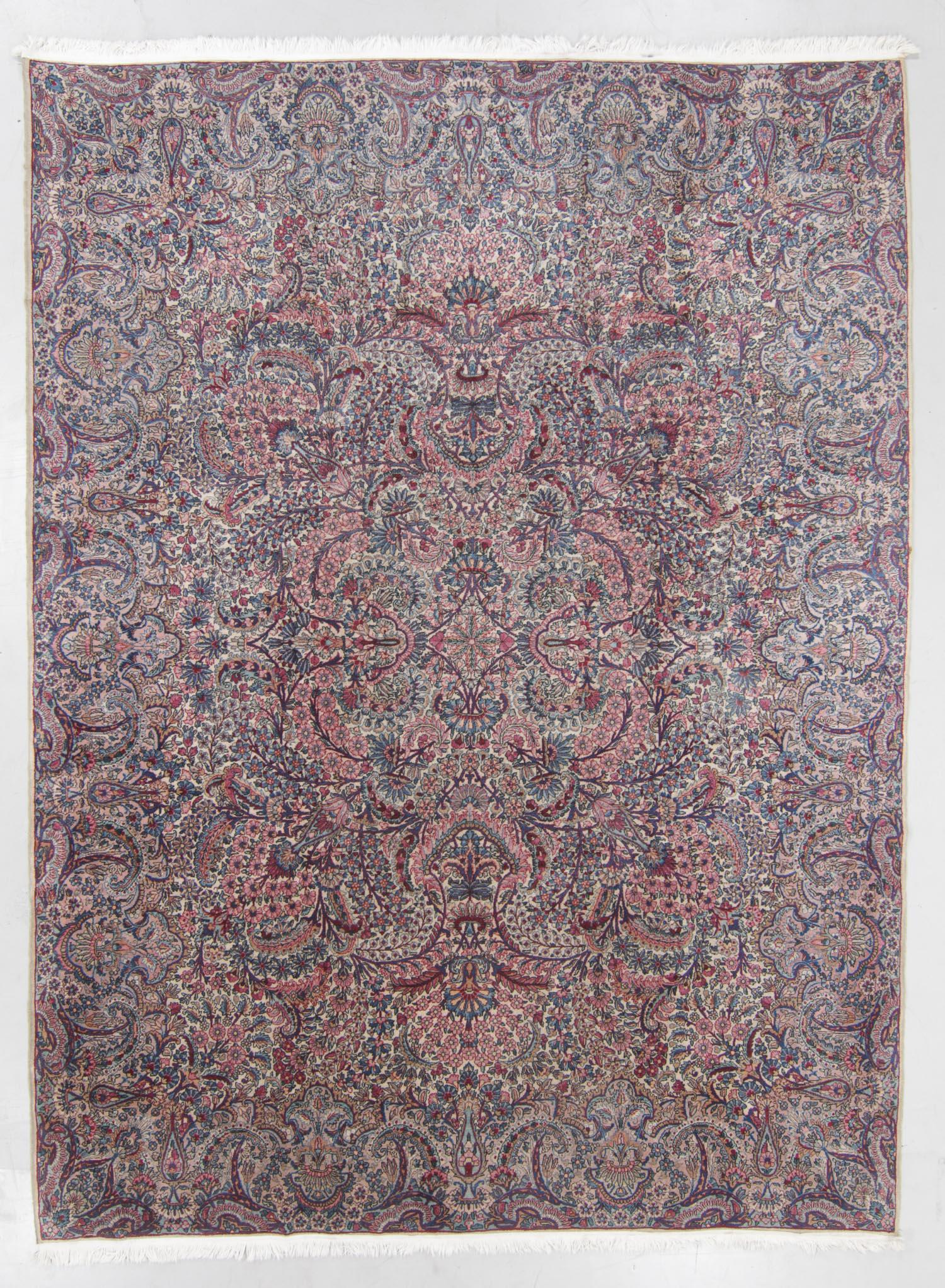 Antique Kerman Rug, Persia: 8'9'' x 11'11'' (1 of 6)