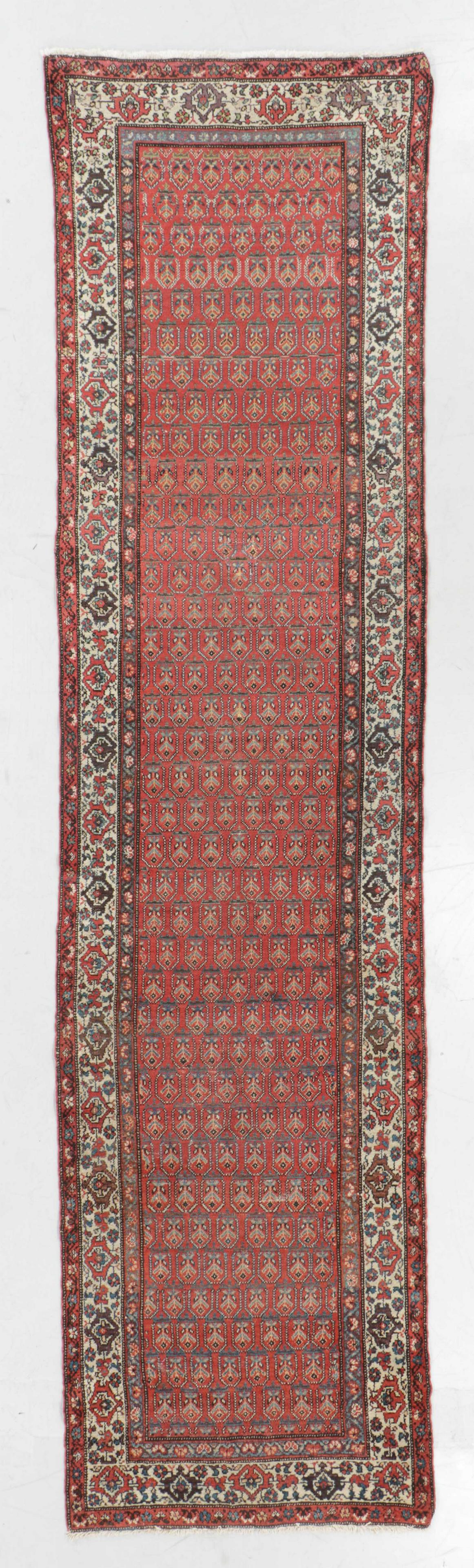 Antique Hamadan Rug, Persia: 3'6'' x 13'4'' (1 of 6)