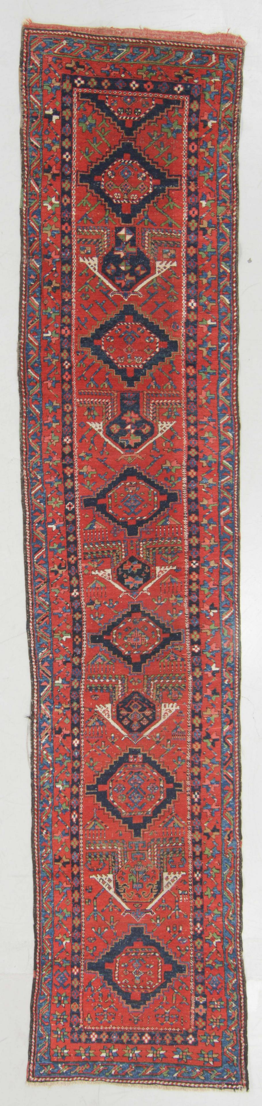 Antique Bakshaish Rug, Persia: 2'11'' x 13'11'' (1 of 6)