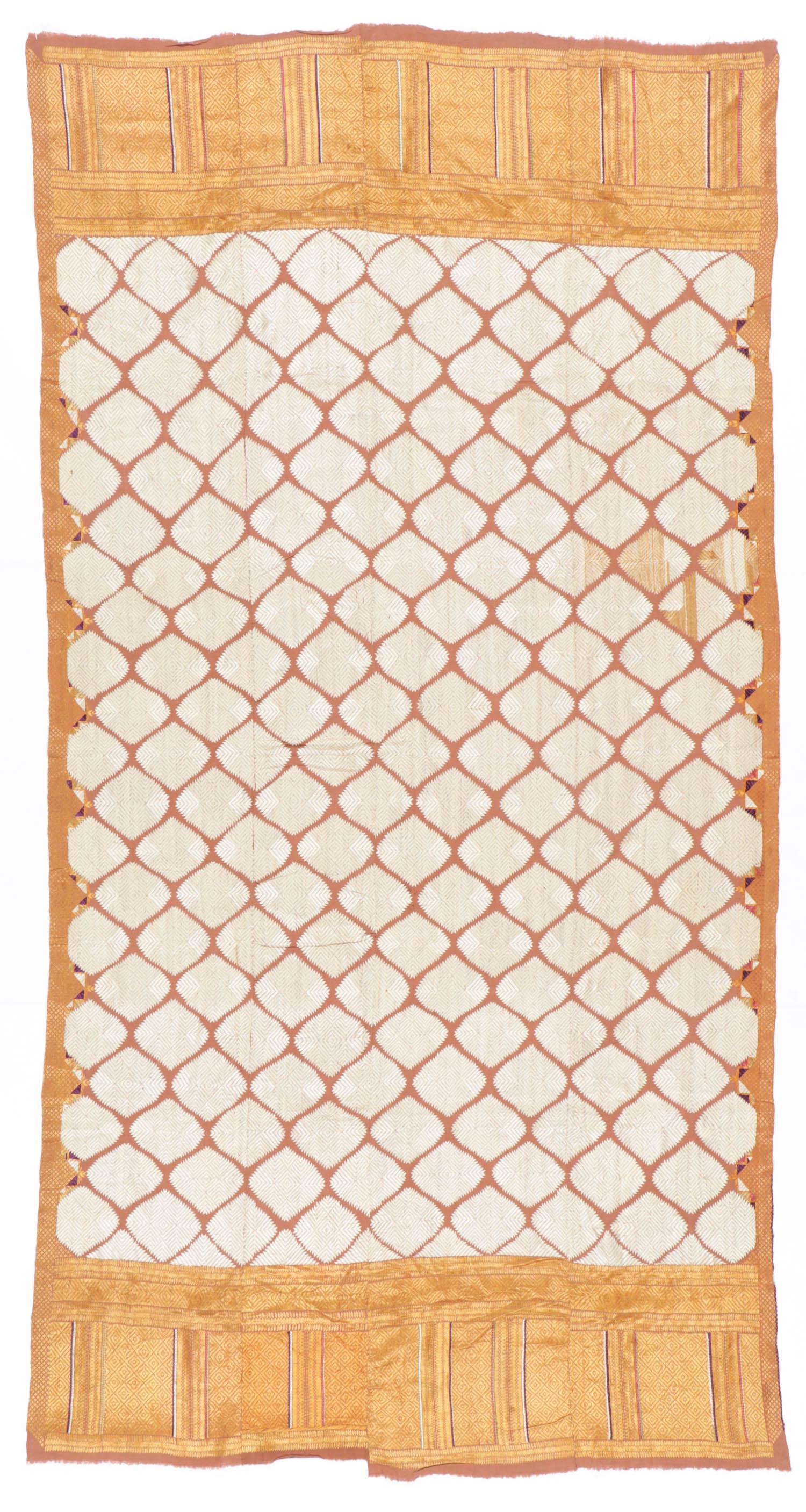 Woman's Wedding Head Covering, Phulkari (1 of 4)