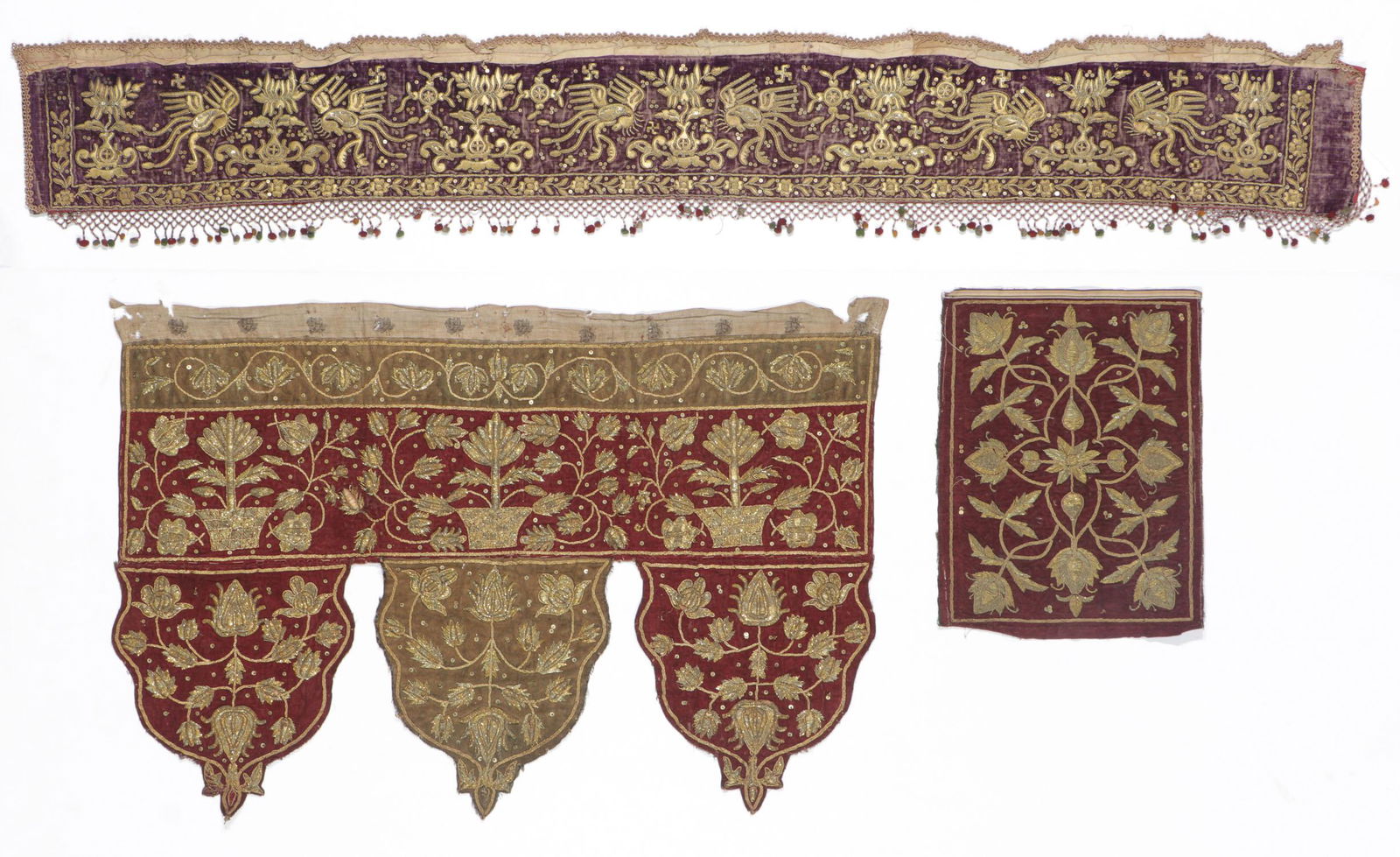 3 Antique Chinese/Sumatran Textiles (1 of 4)