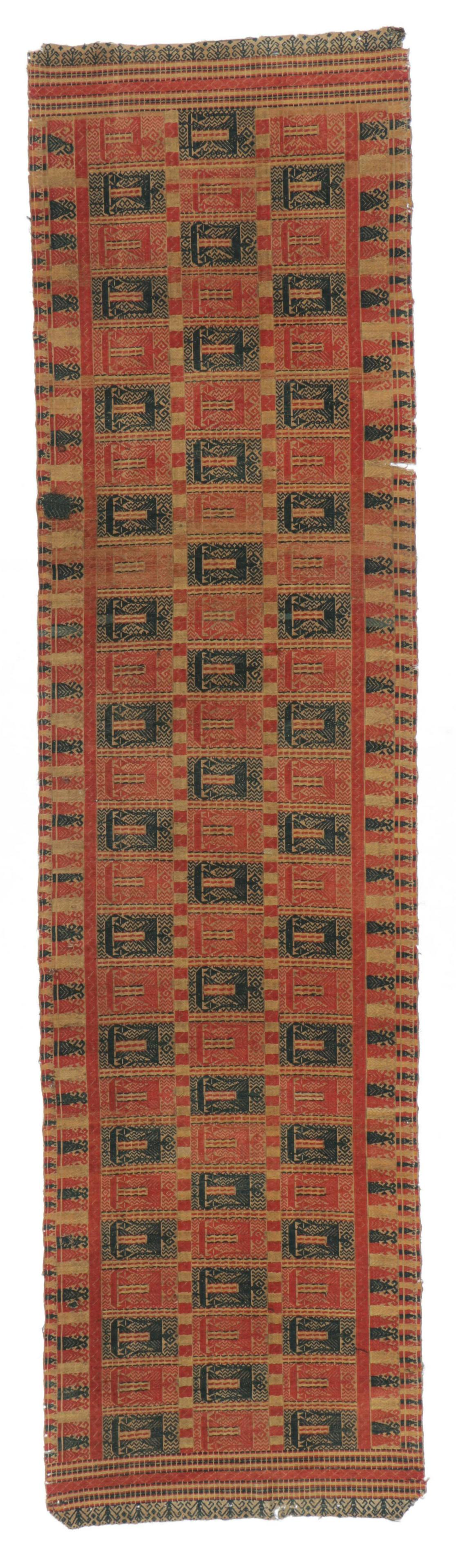 19th C.  Palepai Textile, Krui People, Lampung, Sumatra (1 of 5)