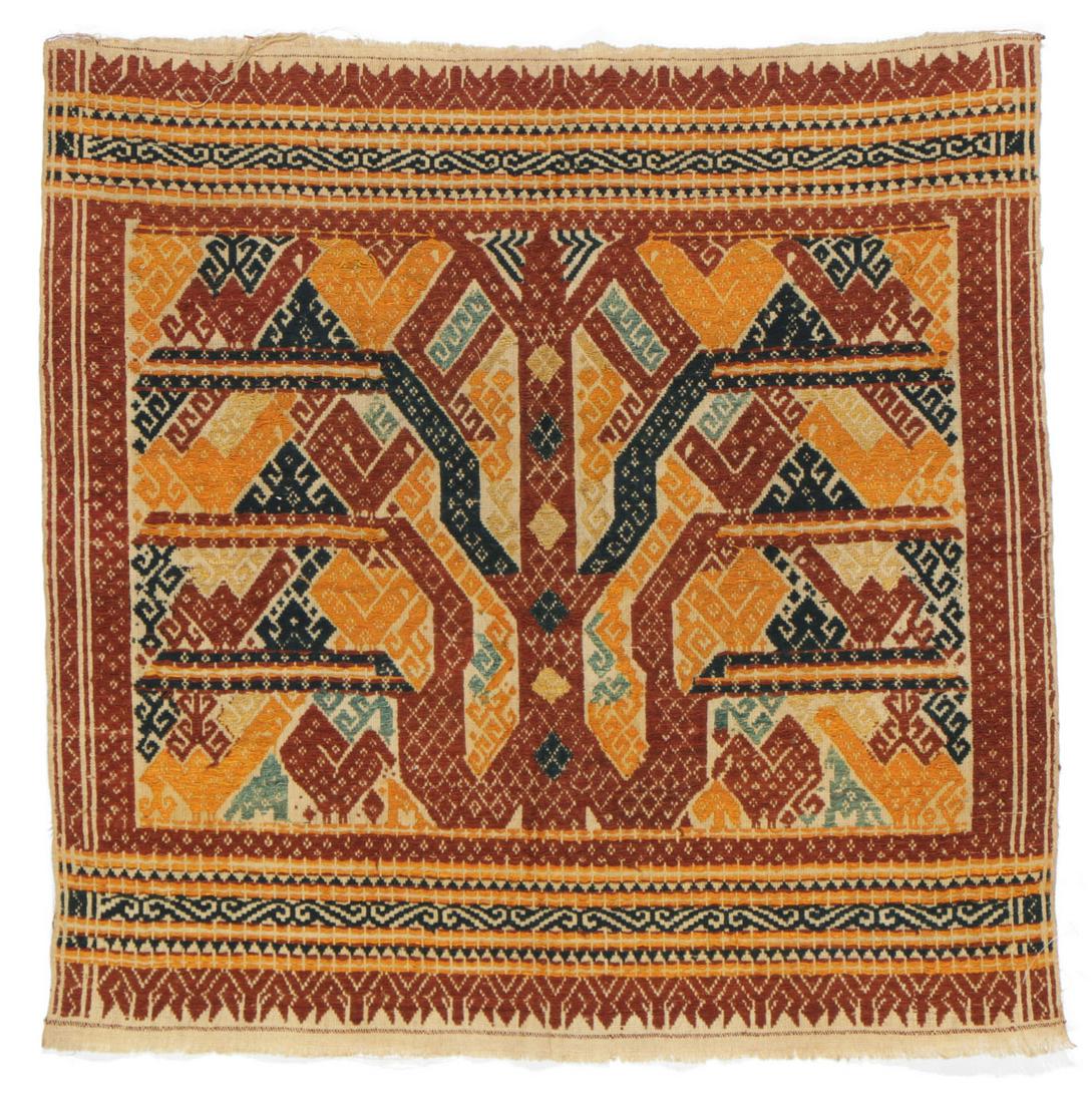 3 Antique Ceremonial Tampan Cloths, (1 of 5)