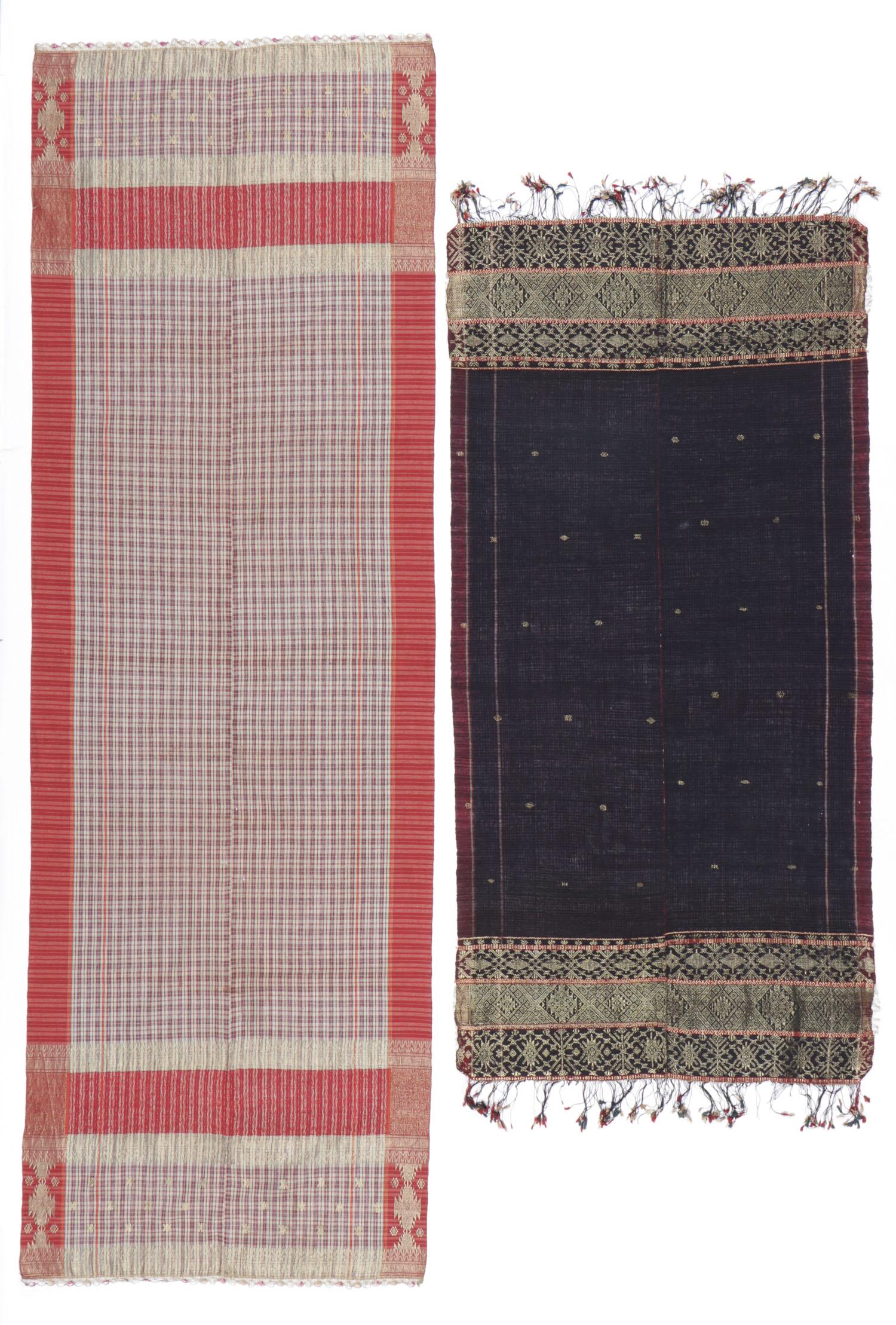 2 Fine Minangkabau Songket Textiles (1 of 6)