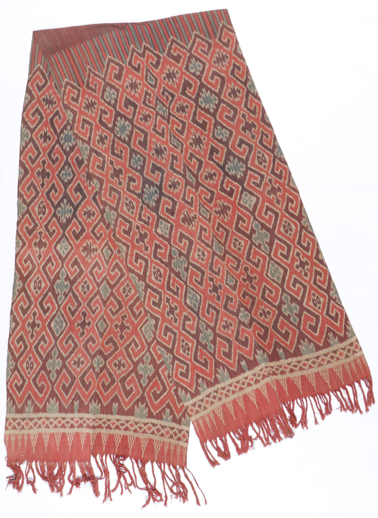 Toraja Long Ceremonial Ikat Textile (1 of 4)