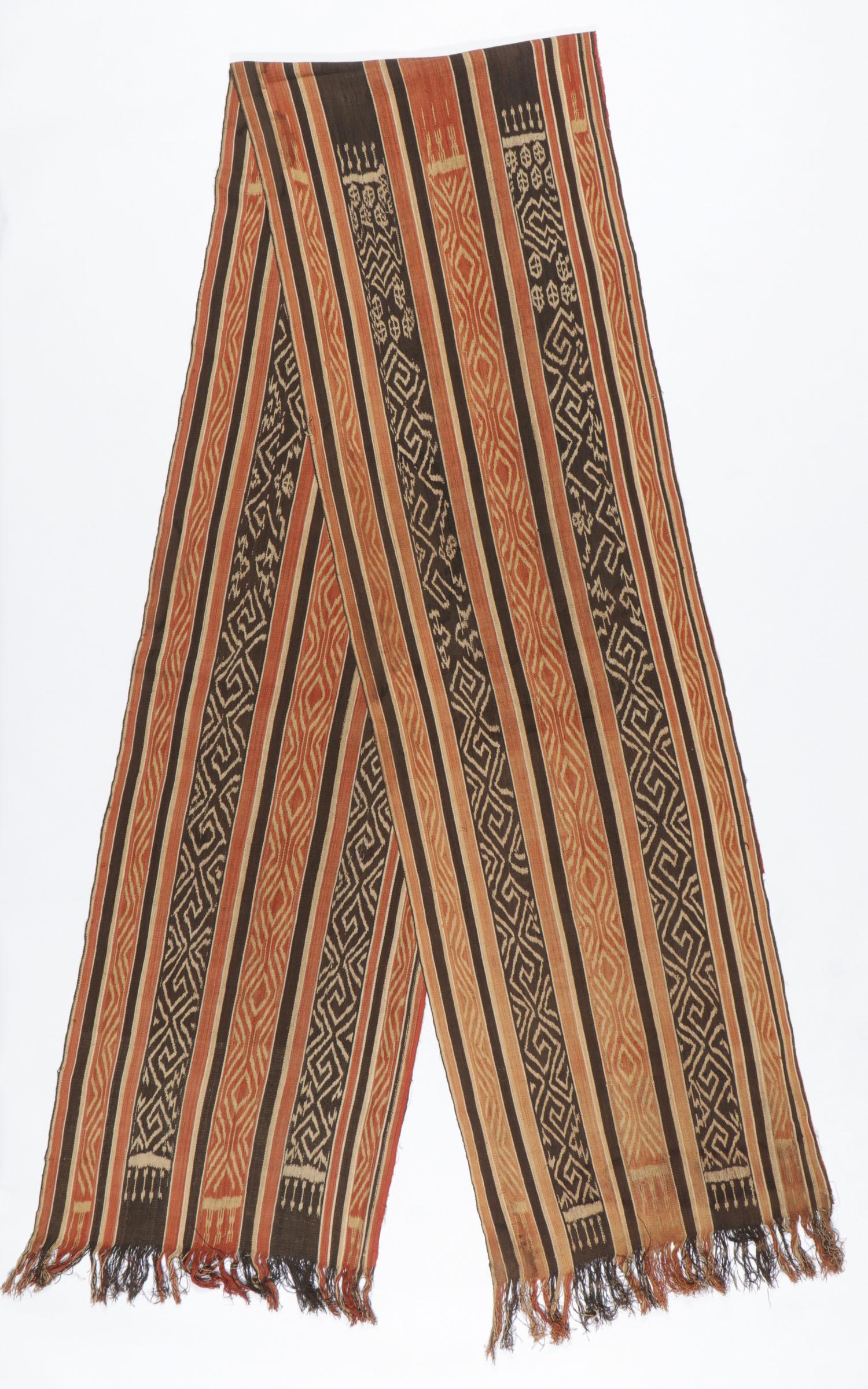 Toraja Long Ceremonial Ikat Textile (1 of 4)