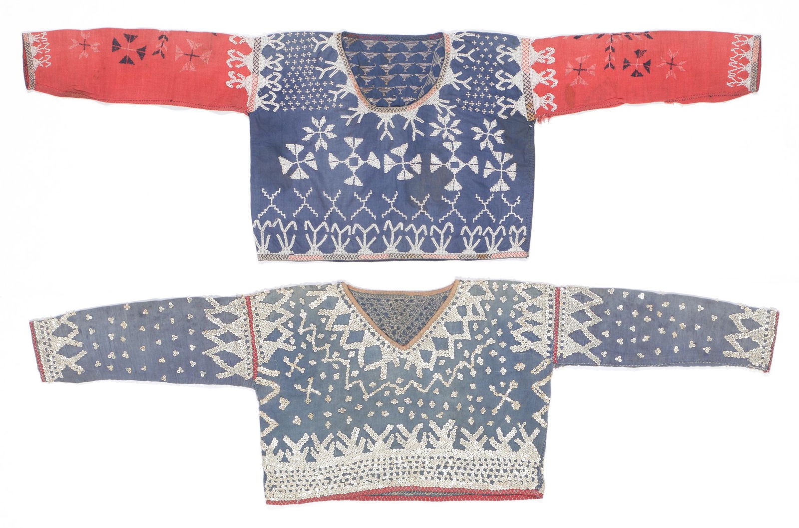2 Tribal Women's Blouses, Mindanao, Early 20th C. (1 of 6)