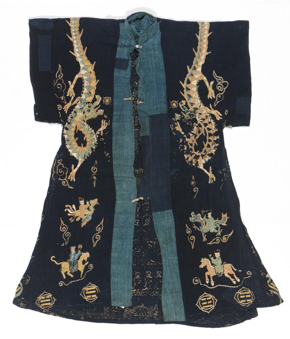 Antique Yao Shaman's Silk Embroidered Robe (1 of 6)
