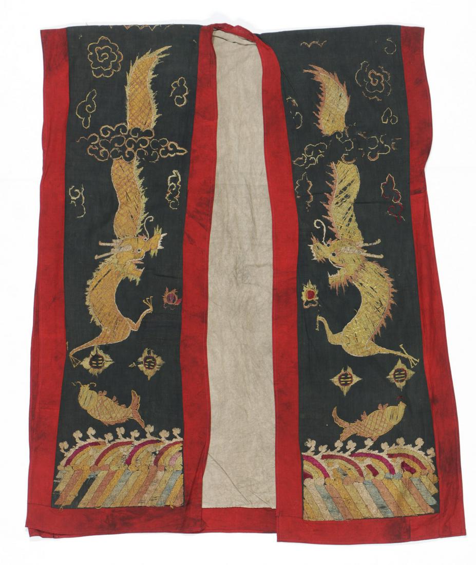 Antique Yao Shaman's Silk Embroidered Robe (1 of 6)