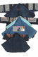 3 Old Silk Embroidered Jackets, Miao People, China - 5