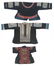 3 Old Silk Embroidered Jackets, Miao People, China - 6