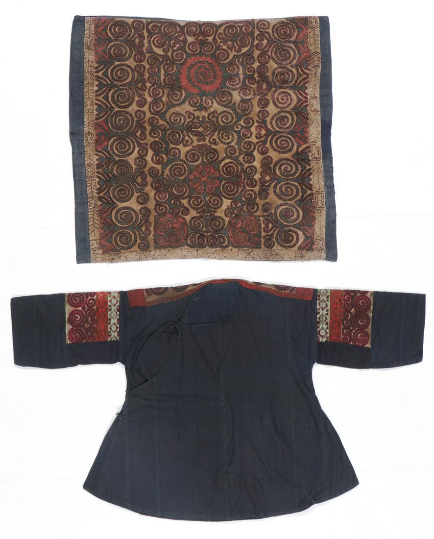 2 Old Chinese Minority Textiles, Miao People (1 of 6)