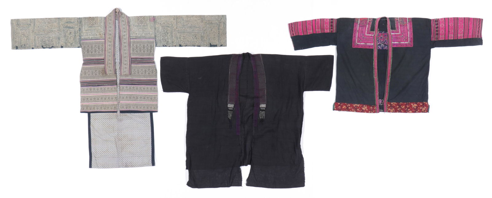 3 Festival Jackets, Yao and Miao People, China (1 of 4)