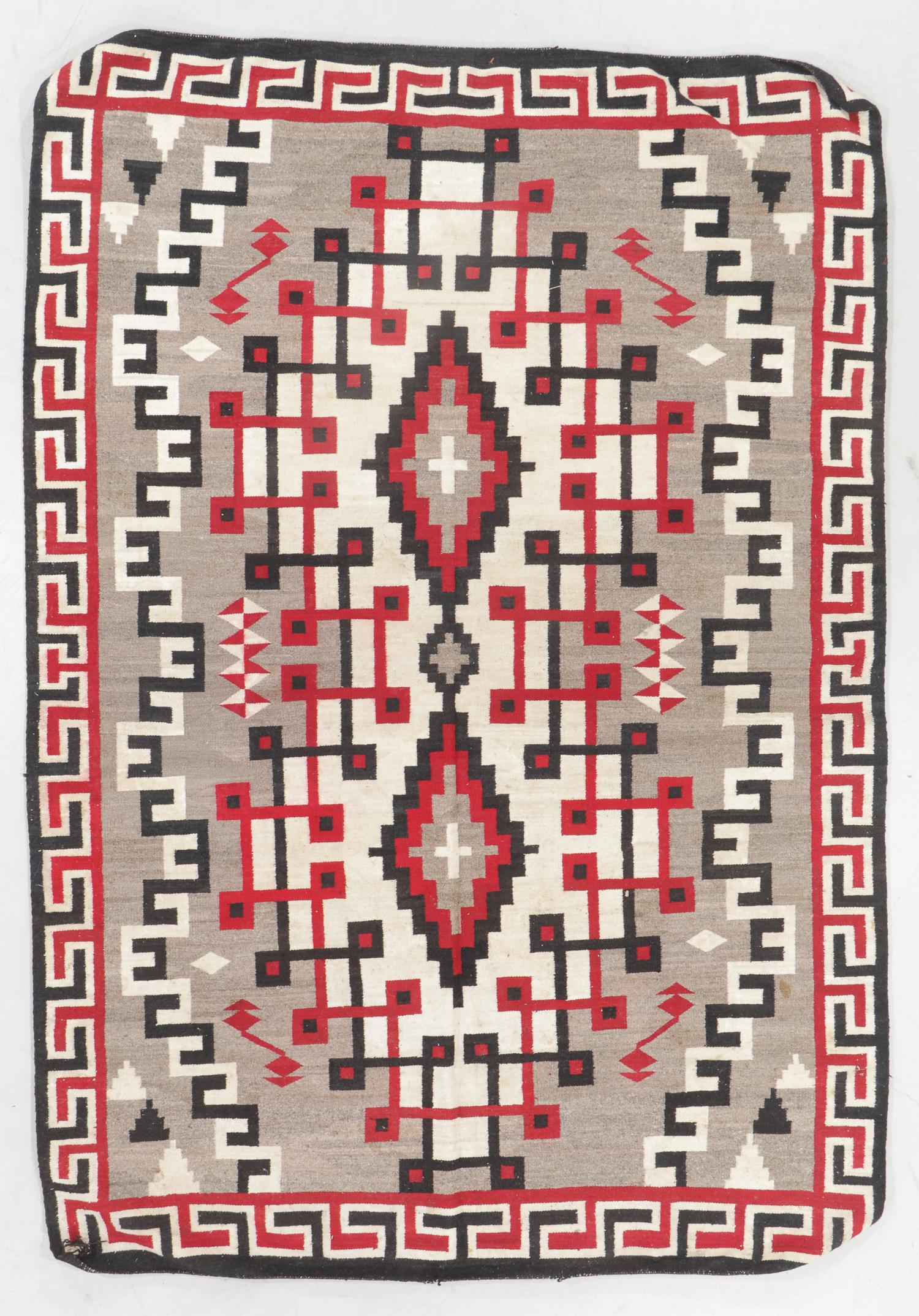 Large Navajo Rug: 6'4'' x 8'11'' (1 of 6)
