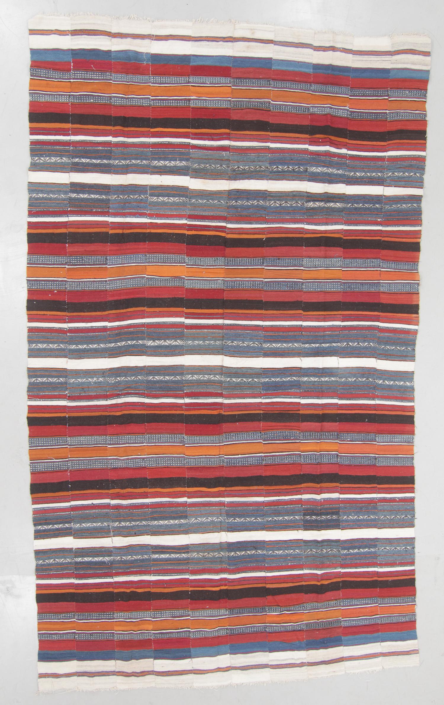 Large West African Flatweave: 8'6'' x 14'8'' (1 of 6)
