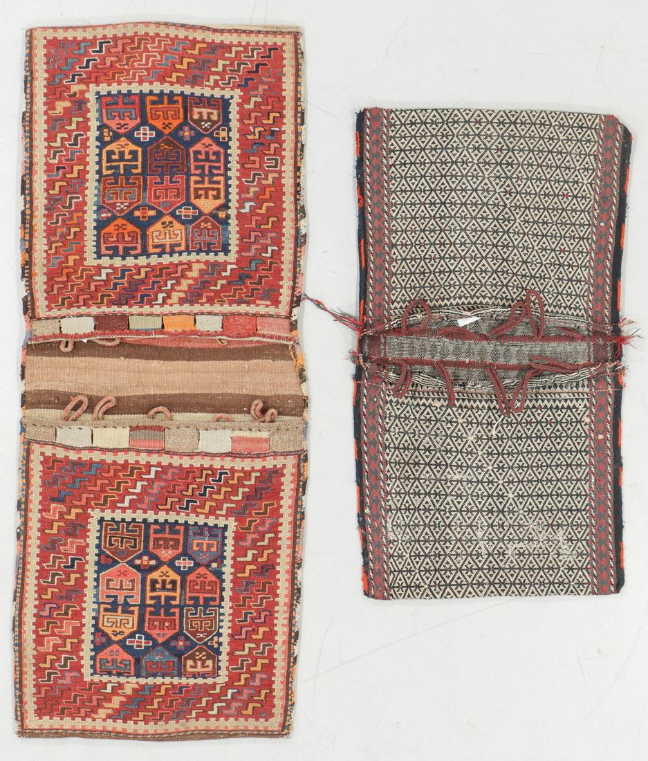 2 Caucasian & Persian Saddlebags (1 of 6)