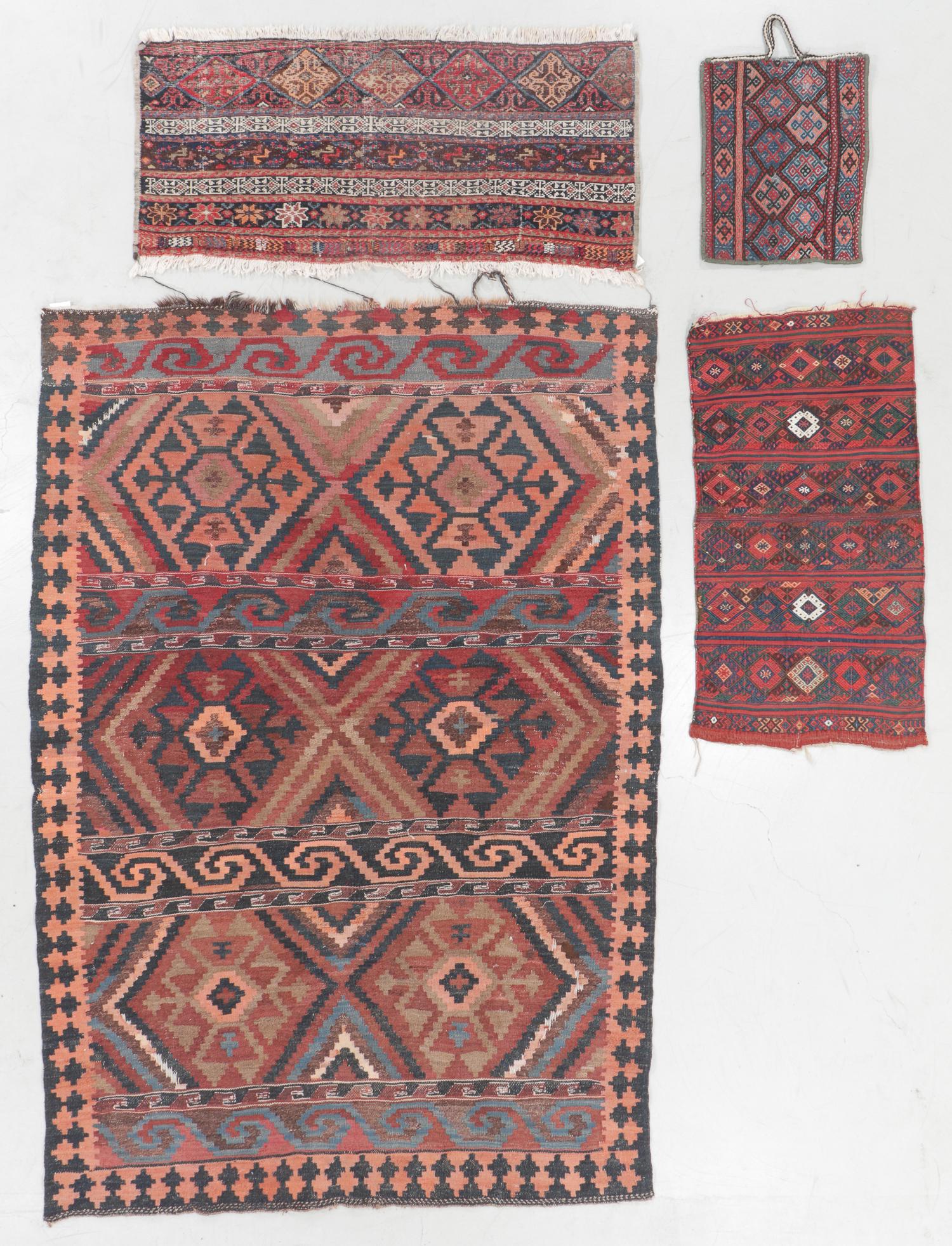 Group of Persian Flatweaves (4) (1 of 6)