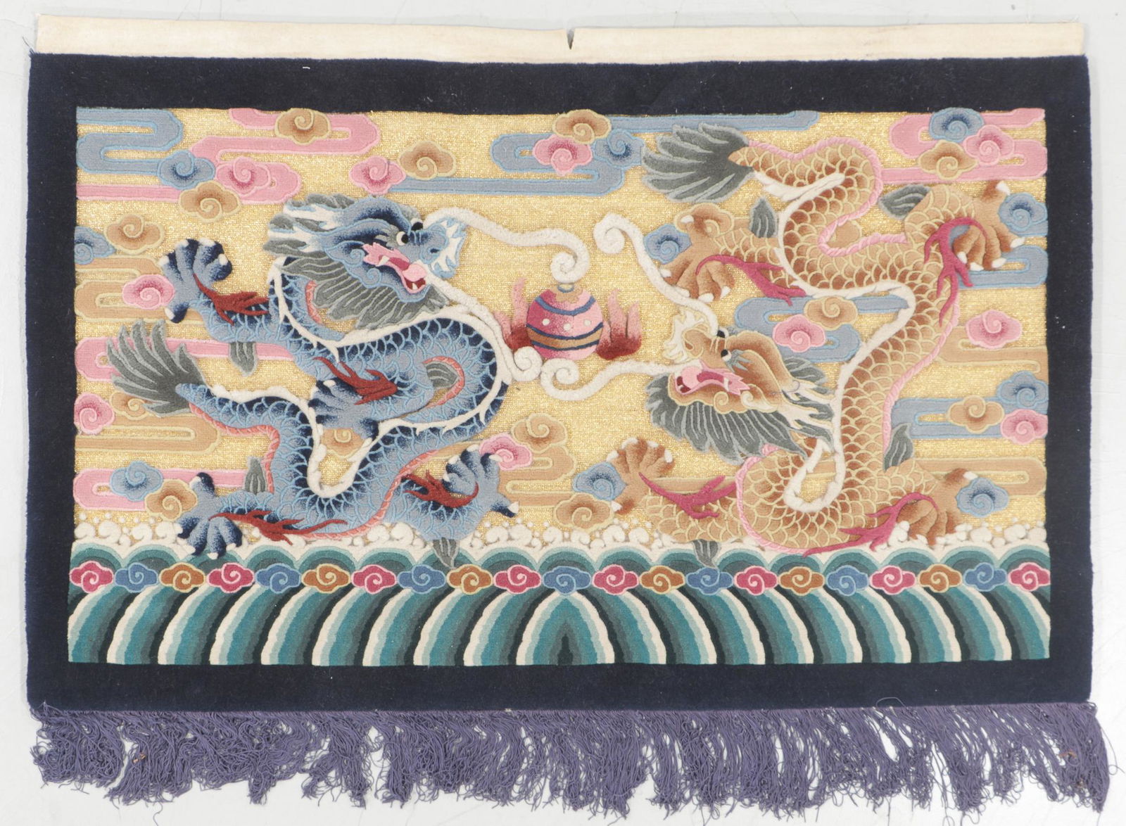 Modern Silk Dragon Rug, China: 5'1'' x 3'3'' (1 of 7)