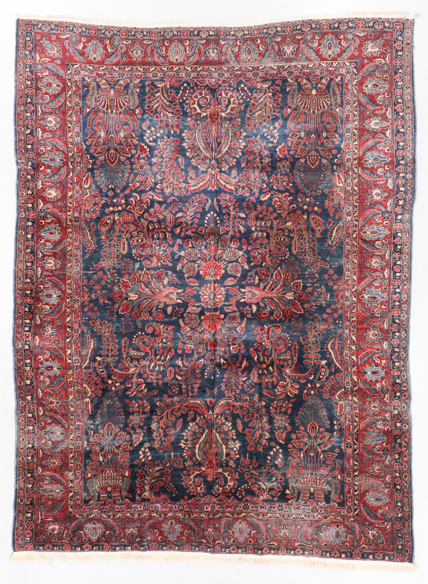 Antique Sarouk Rug, Persia: 8'9'' x 11'9'' (1 of 6)