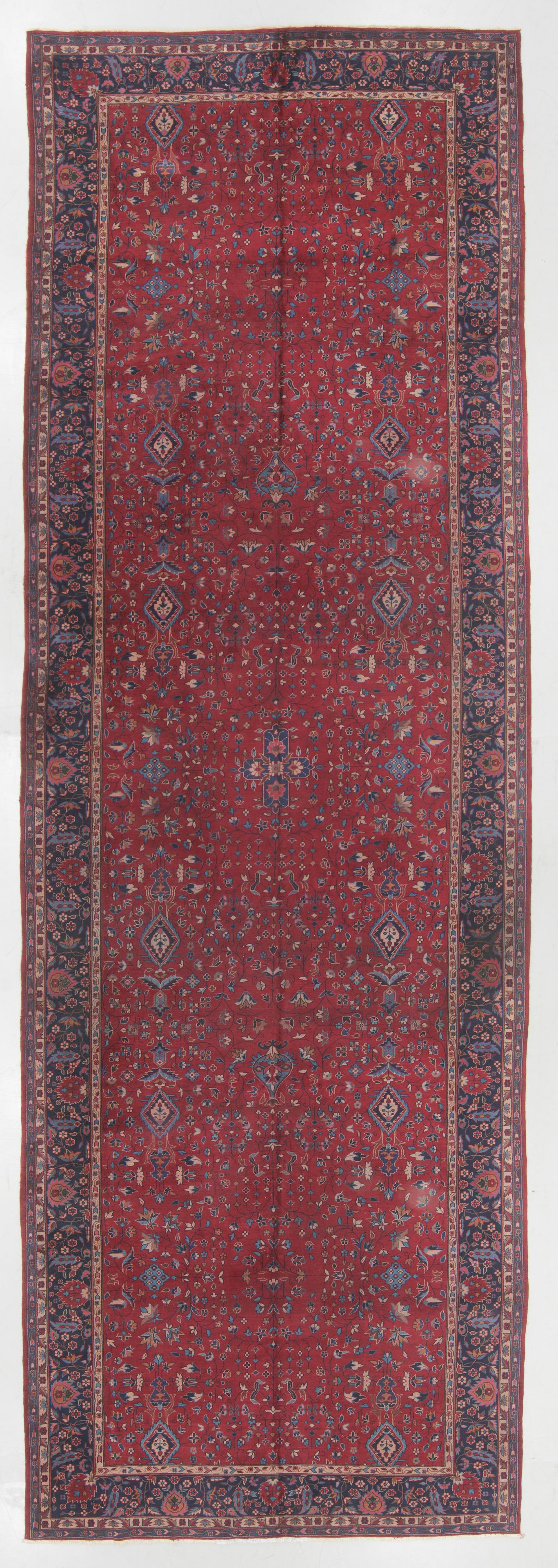 Antique Palace Size Isparta Rug, Turkey: 8'9'' x 26'9'': Antique Isparta Rug, Turkey: 8'9'' x 26'9'' (267 x 815 cm). 137 lbs.