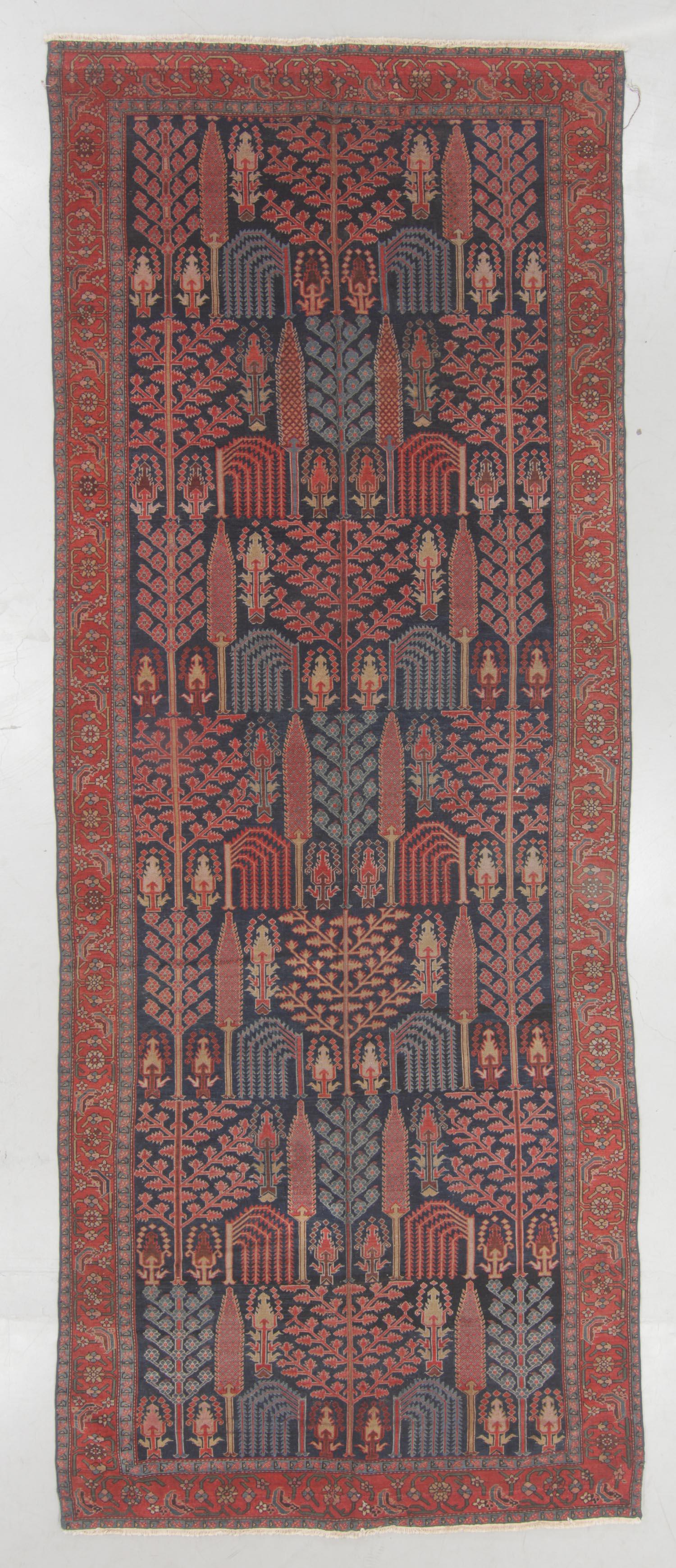 Antique Malayer Tree of Life Rug, Persia: 6'4'' x (1 of 6)