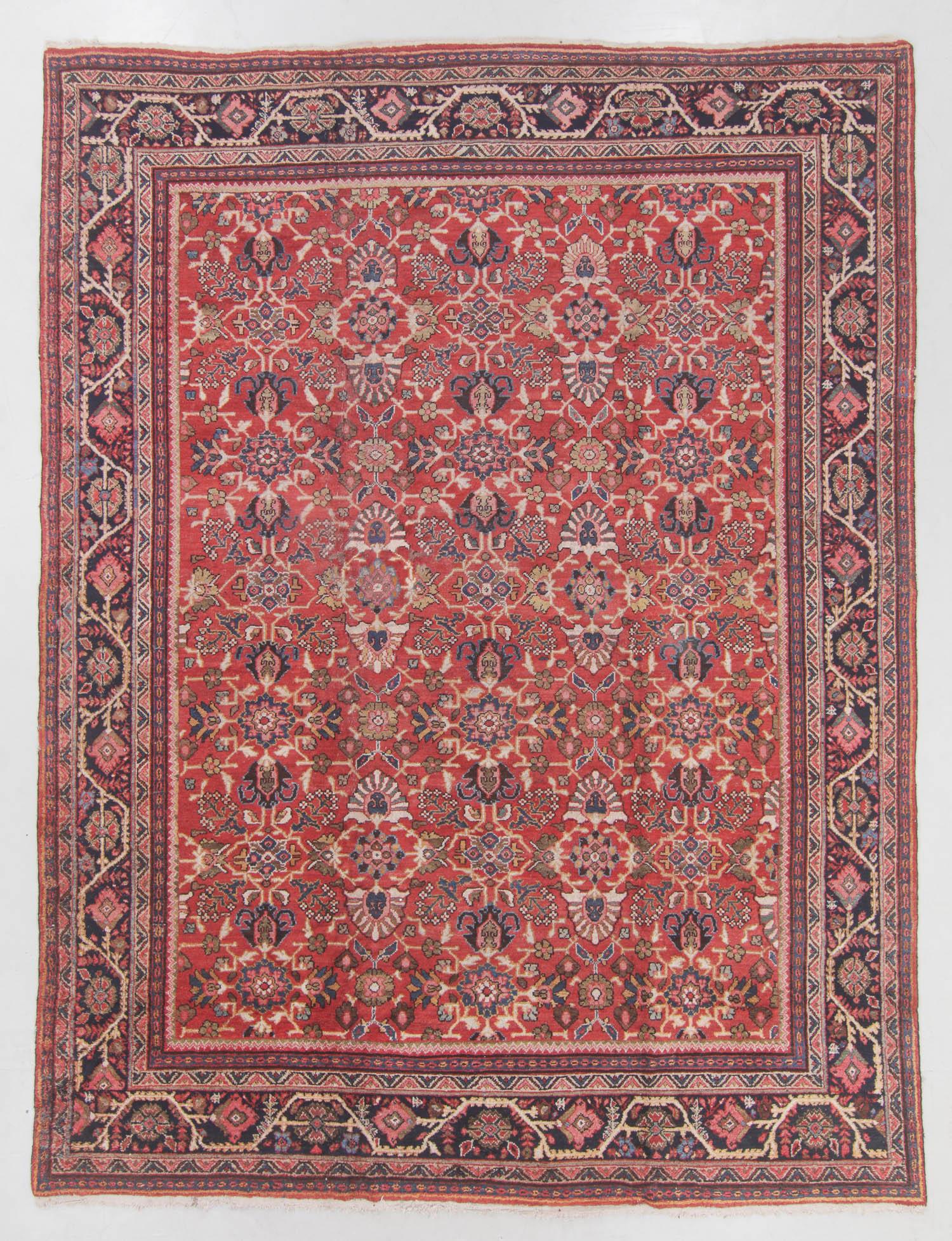 Semi-Antique Mahal Rug, Persia: 10'8'' x 14'1'' (1 of 6)