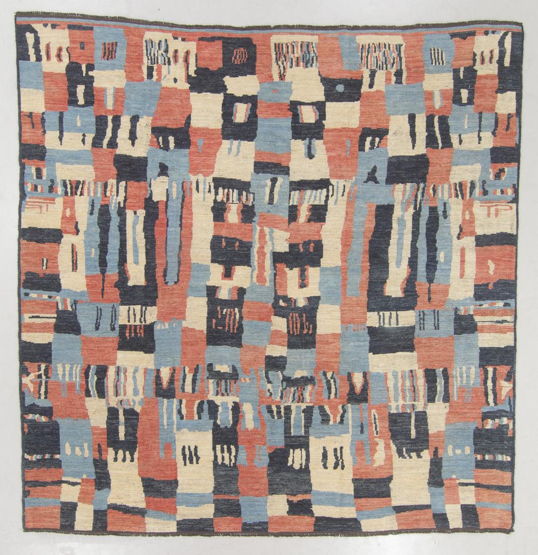 Modern Moroccan Style Rug, Afghanistan: 10'7'' x (1 of 6)