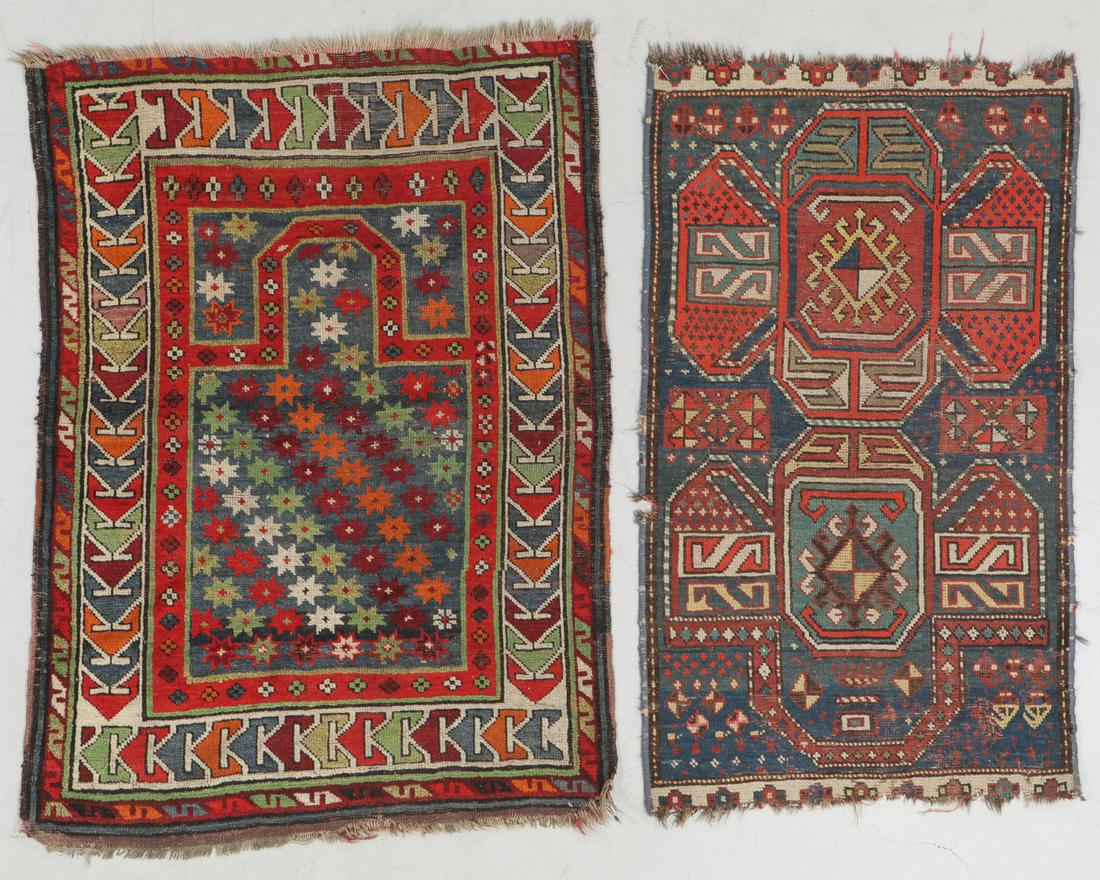 2 Antique Caucasian Rugs (1 of 6)