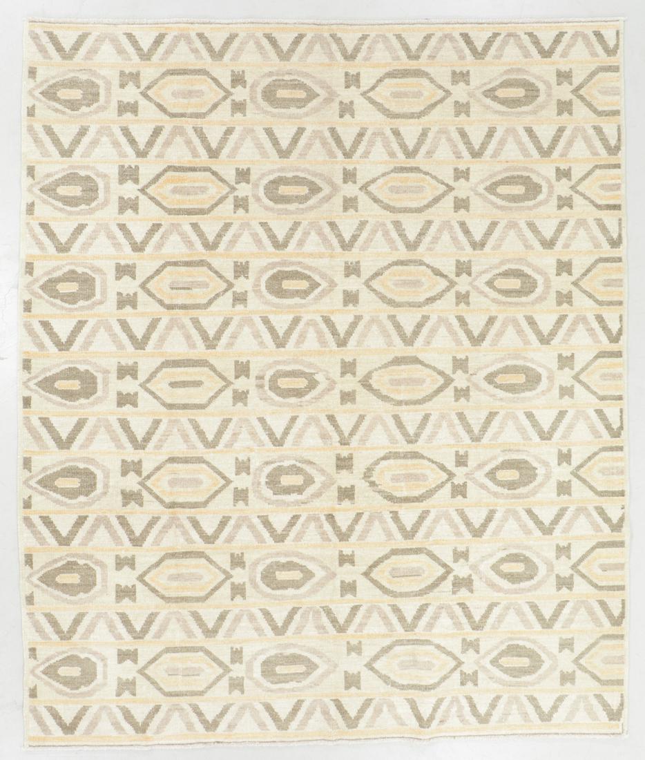 Modern Mid Century Design Wool Rug, Afghanistan: 8'1'' (1 of 6)