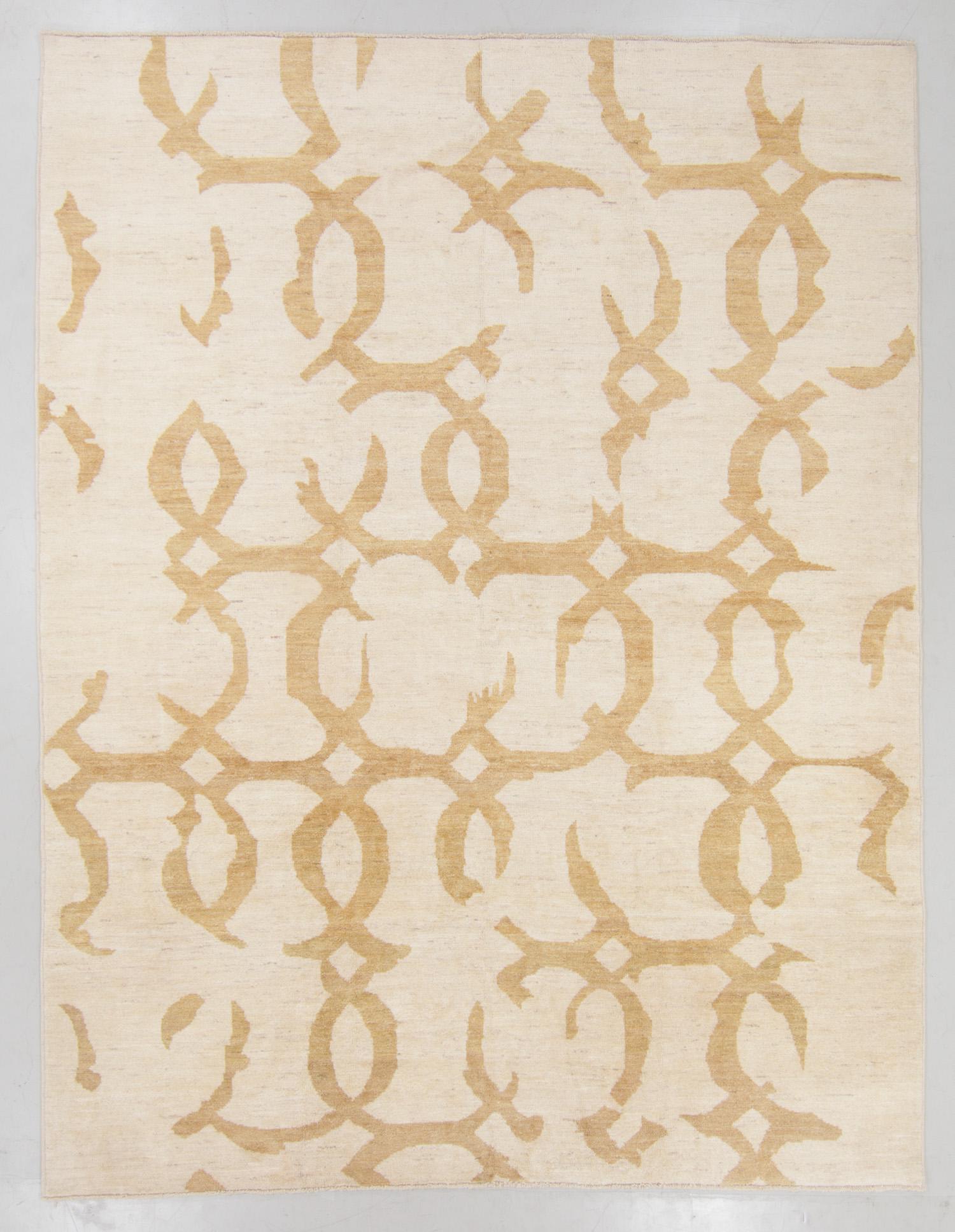 Modern Moroccan Style Deco Rug, Afghanistan: 9'11'' x (1 of 6)