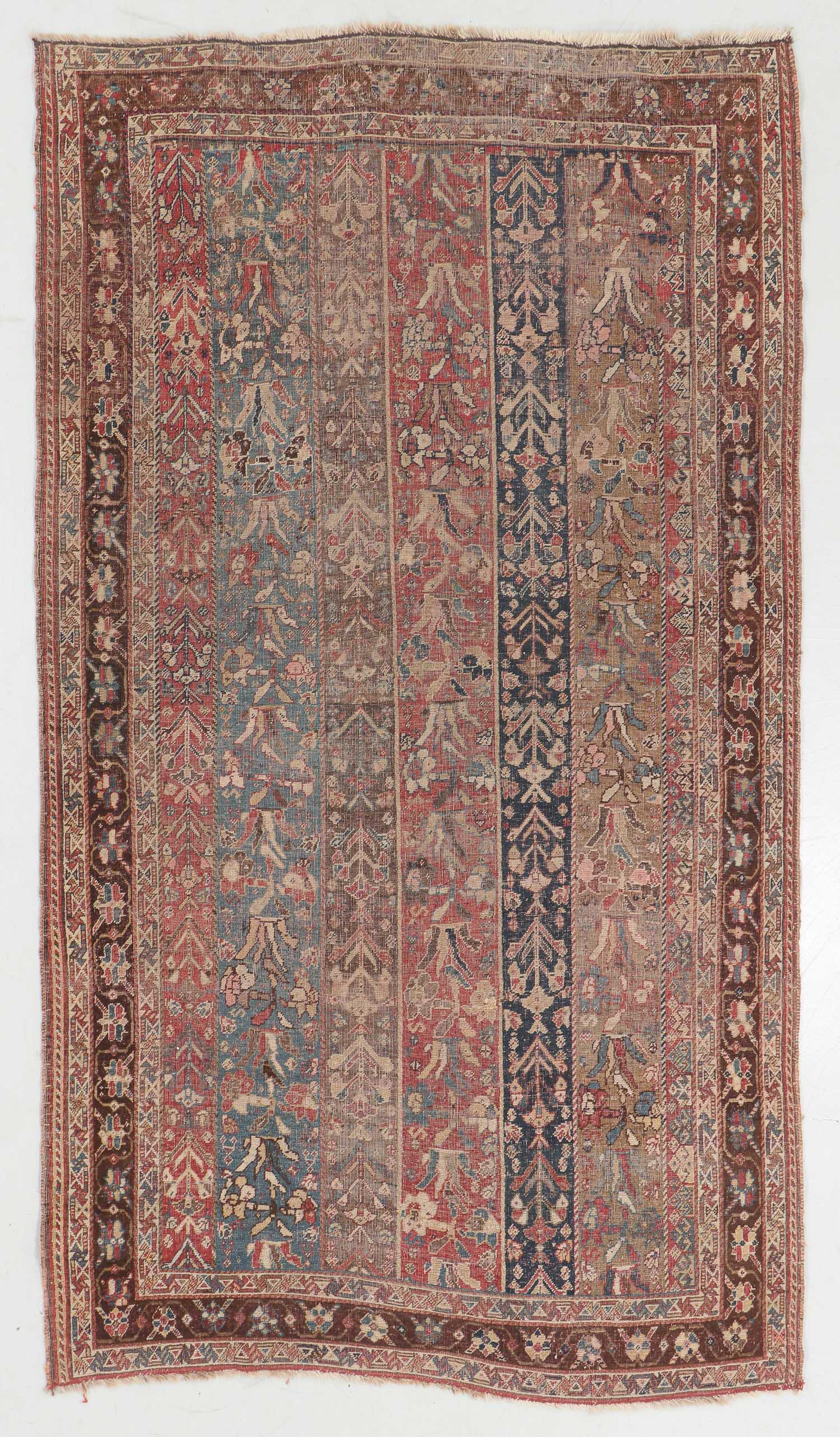 Antique Gashgai Rug, Persia: 4'2'' x 7'6'' (1 of 6)