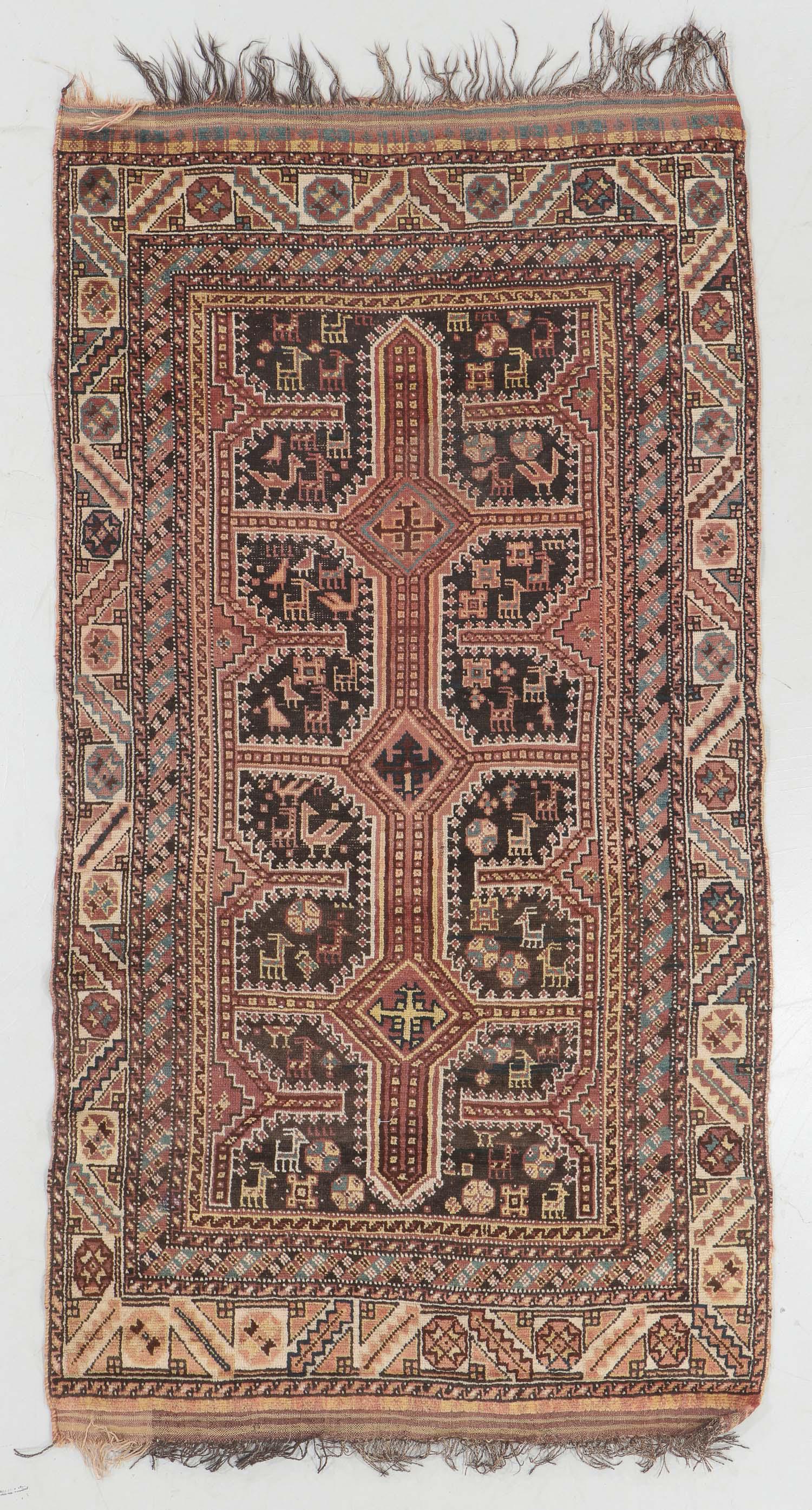 Antique Lori Rug, Persia: 3'11'' x 7'5'' (1 of 6)