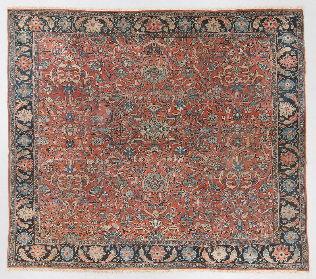 Antique Sultanabad Rug, Persia: 10'3'' x 9'2'' (1 of 6)