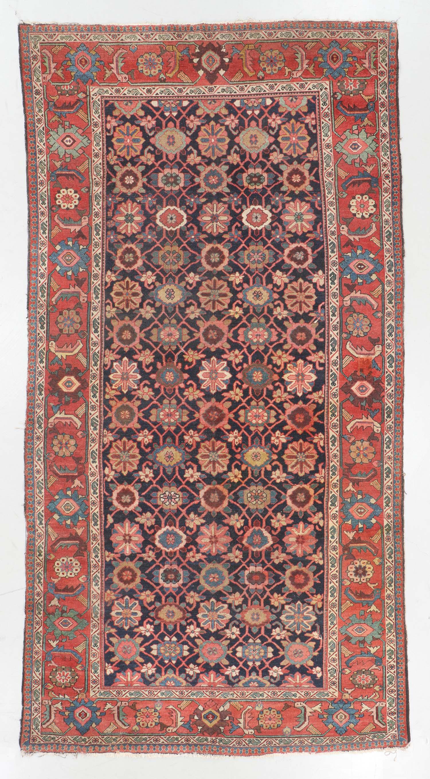 Antique Mahal Rug, Persia: 6'4'' x 11'7'' (1 of 6)
