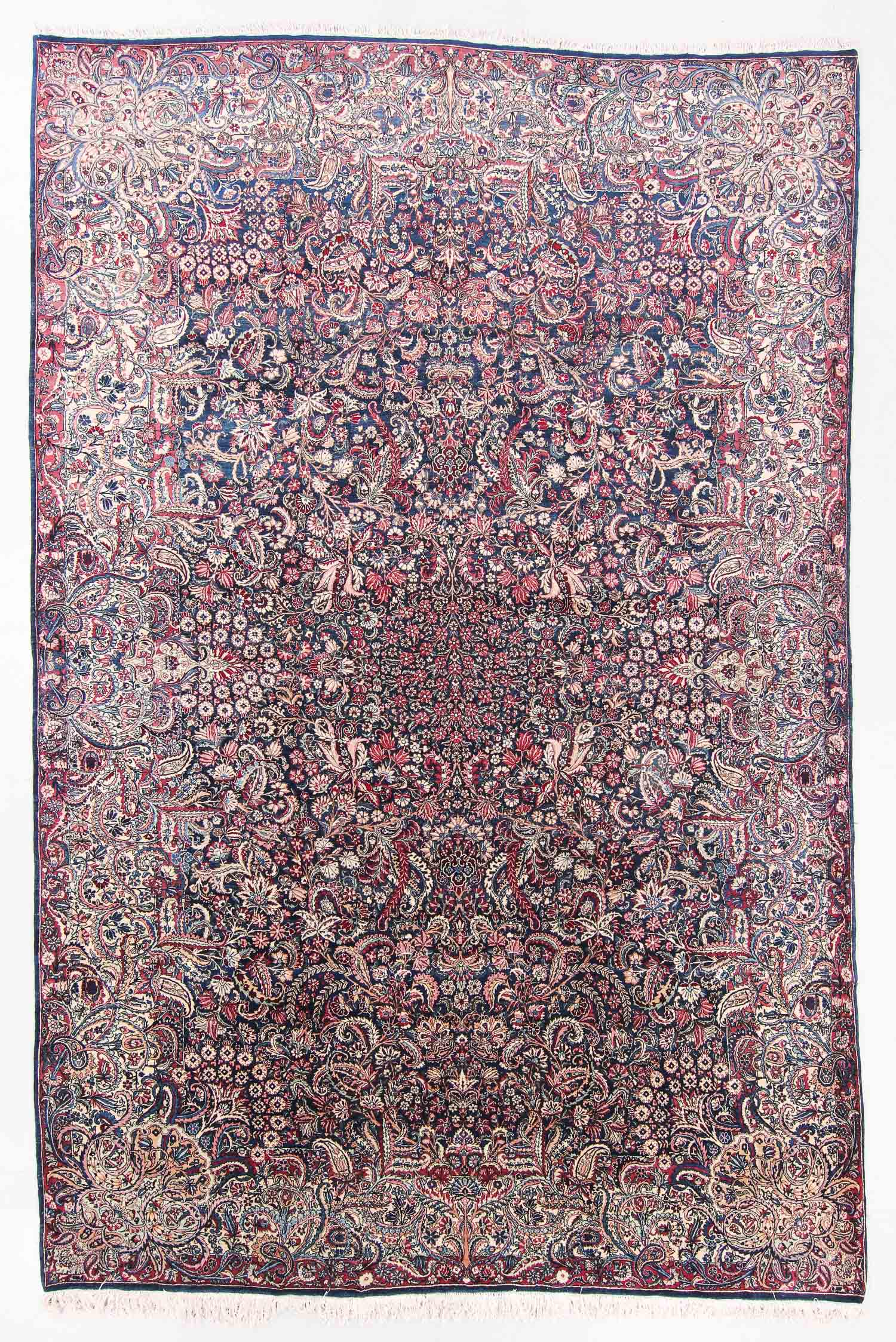 Antique Kerman Rug, Persia: 9'10'' x 14'10'' (1 of 6)
