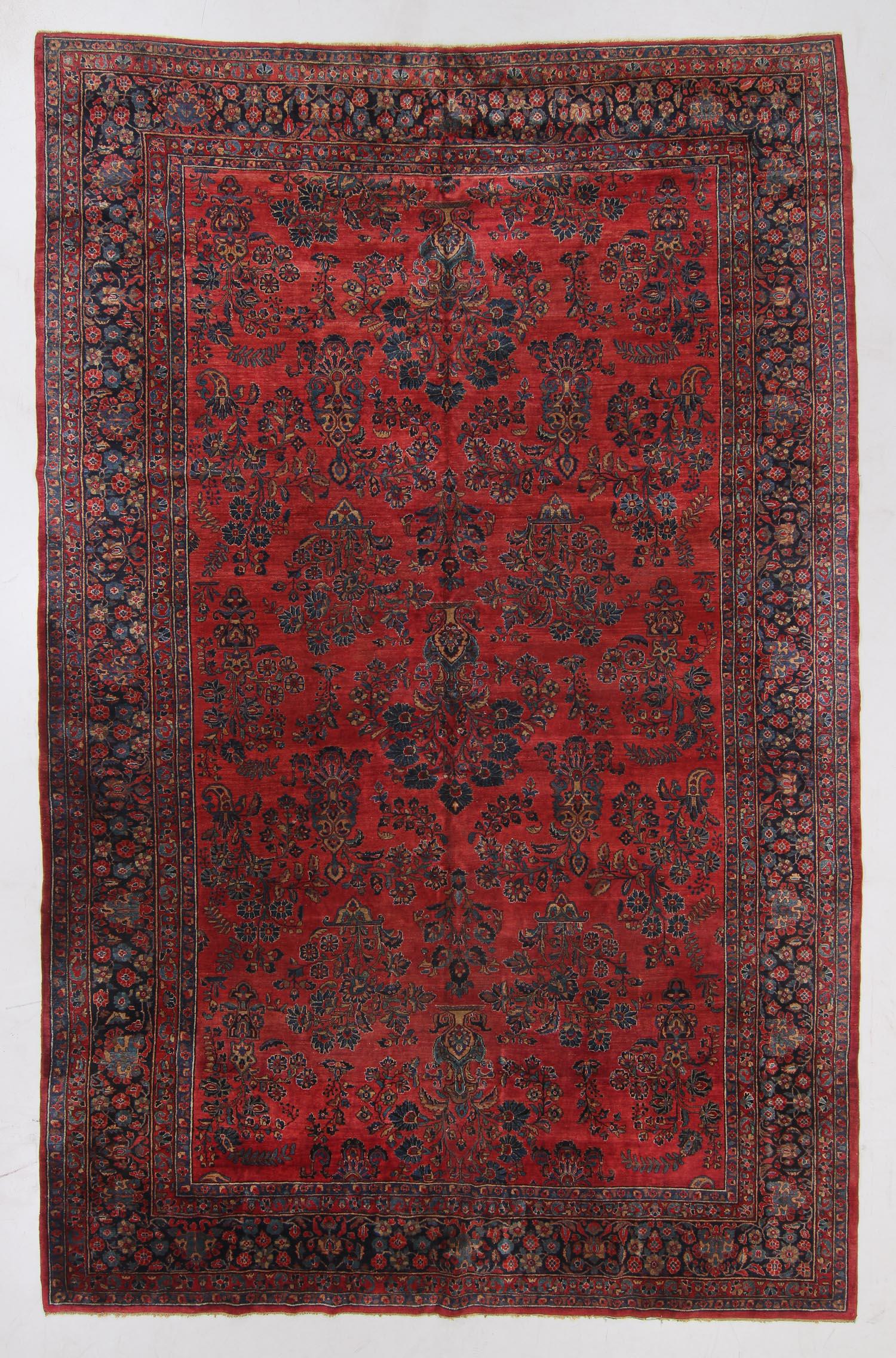 Antique Sarouk Rug, Persia: 10'4'' x 16'5'' (1 of 6)