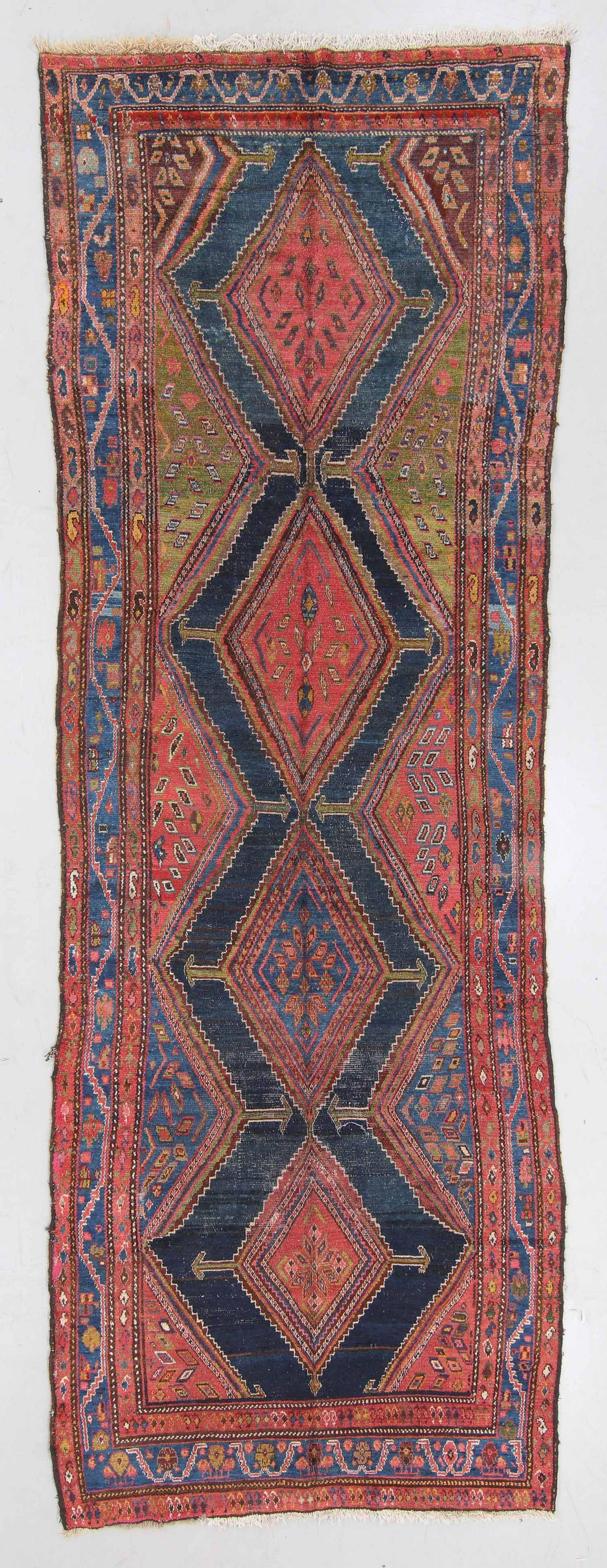 Semi-Antique Hamadan Rug, Persia: 5'3'' x 15'1'' (1 of 6)