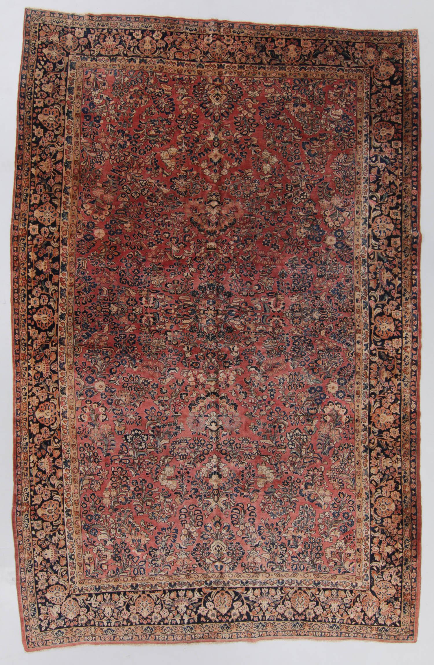 Antique Sarouk Rug, Persia: 10'11'' x 16'5'' (1 of 6)