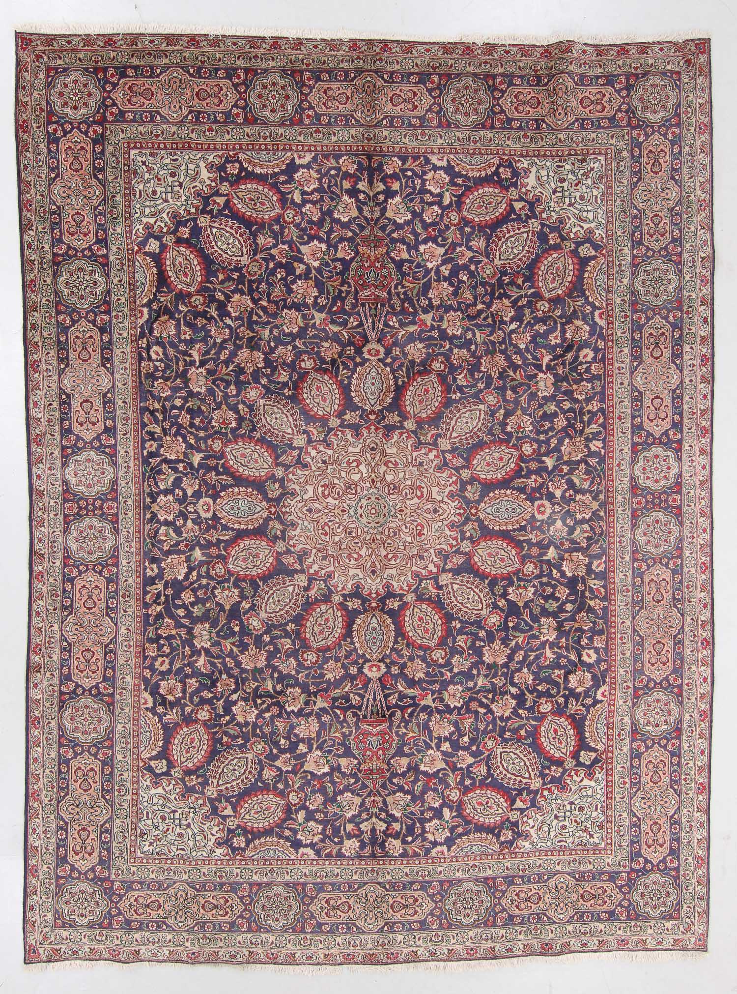 Semi-Antique Tabriz Rug, Persia: 9'5'' x 12'9'' (1 of 6)