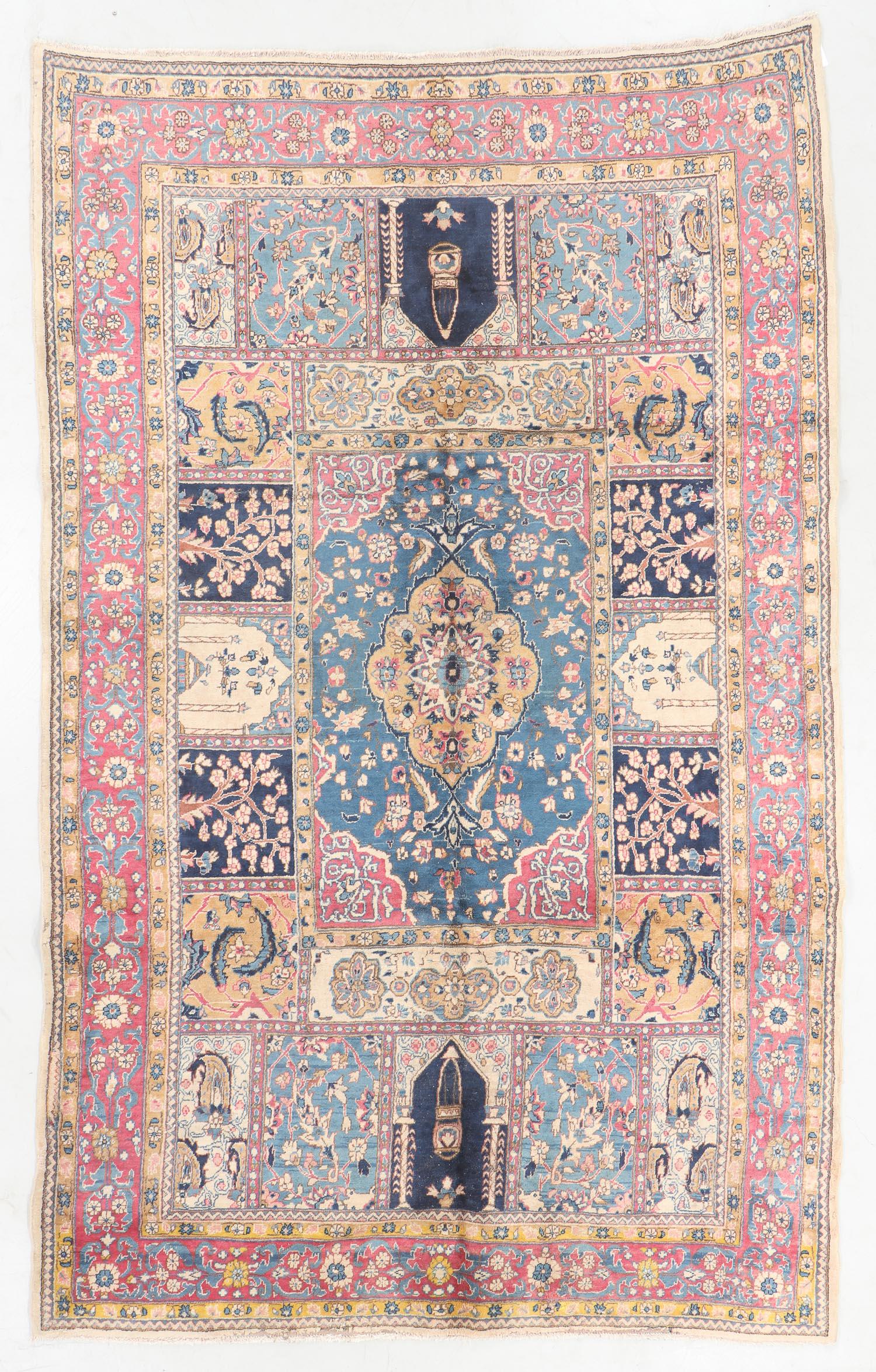 Semi-Antique Tabriz Rug, Persia: 6'8'' x 10'4'' (1 of 6)