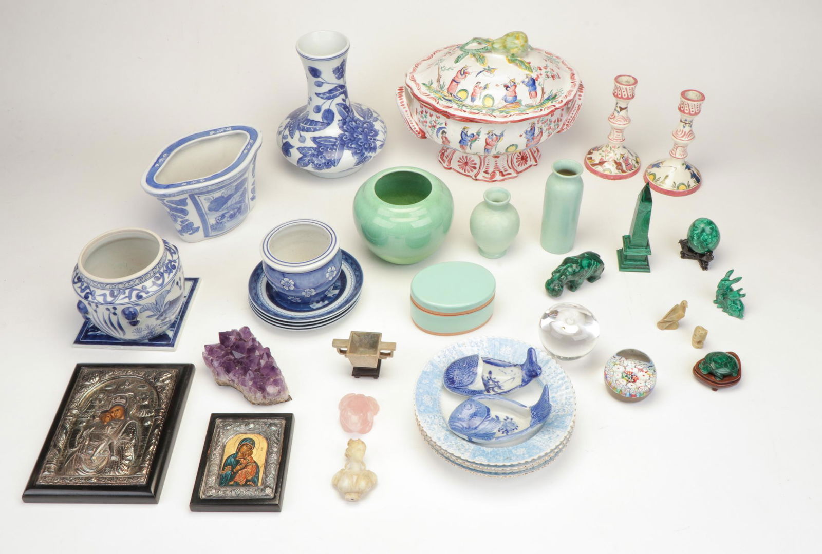 Large Decorator Group of Cabinet and Table Articles (1 of 5)