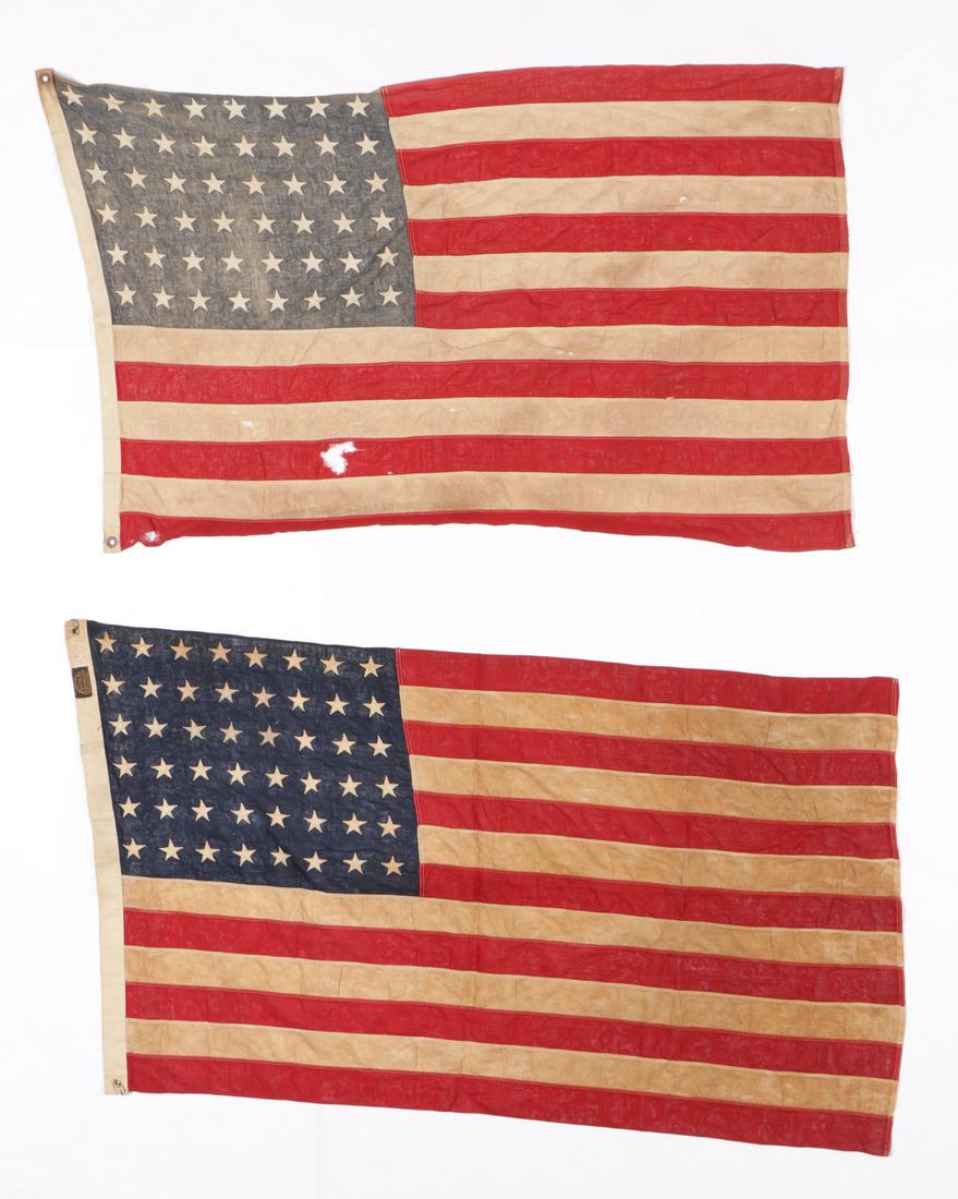 Two 48-Star American Flags (1 of 9)